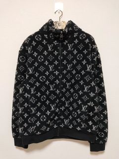 Louis Vuitton Monogram Camo Mink Fur Jacket