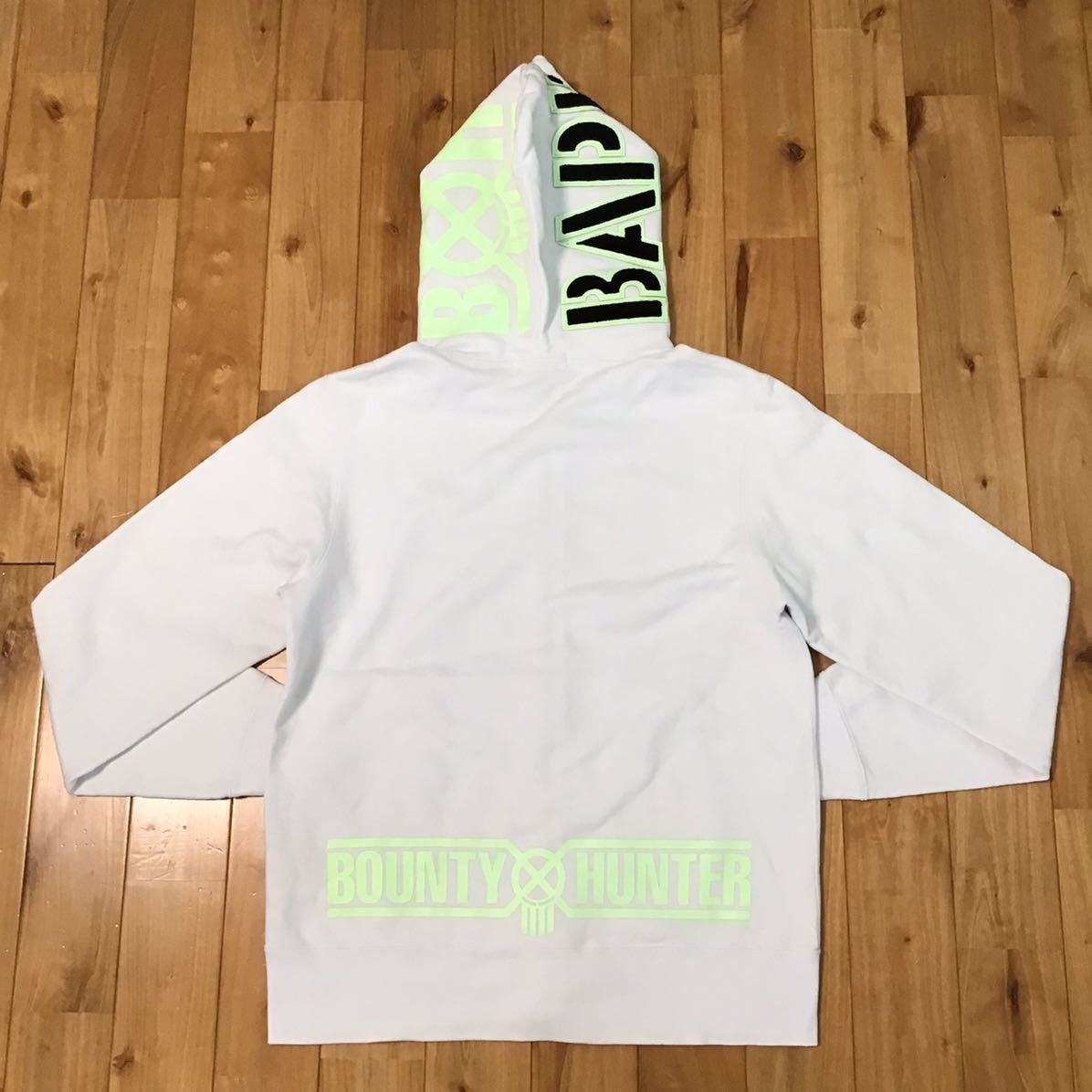 Bape × Bounty Hunter BAPE × BOUNTY HUNTER MAD Shark full zip hoodie ape Size US M / EU 48-50 / 2 - 6 Thumbnail