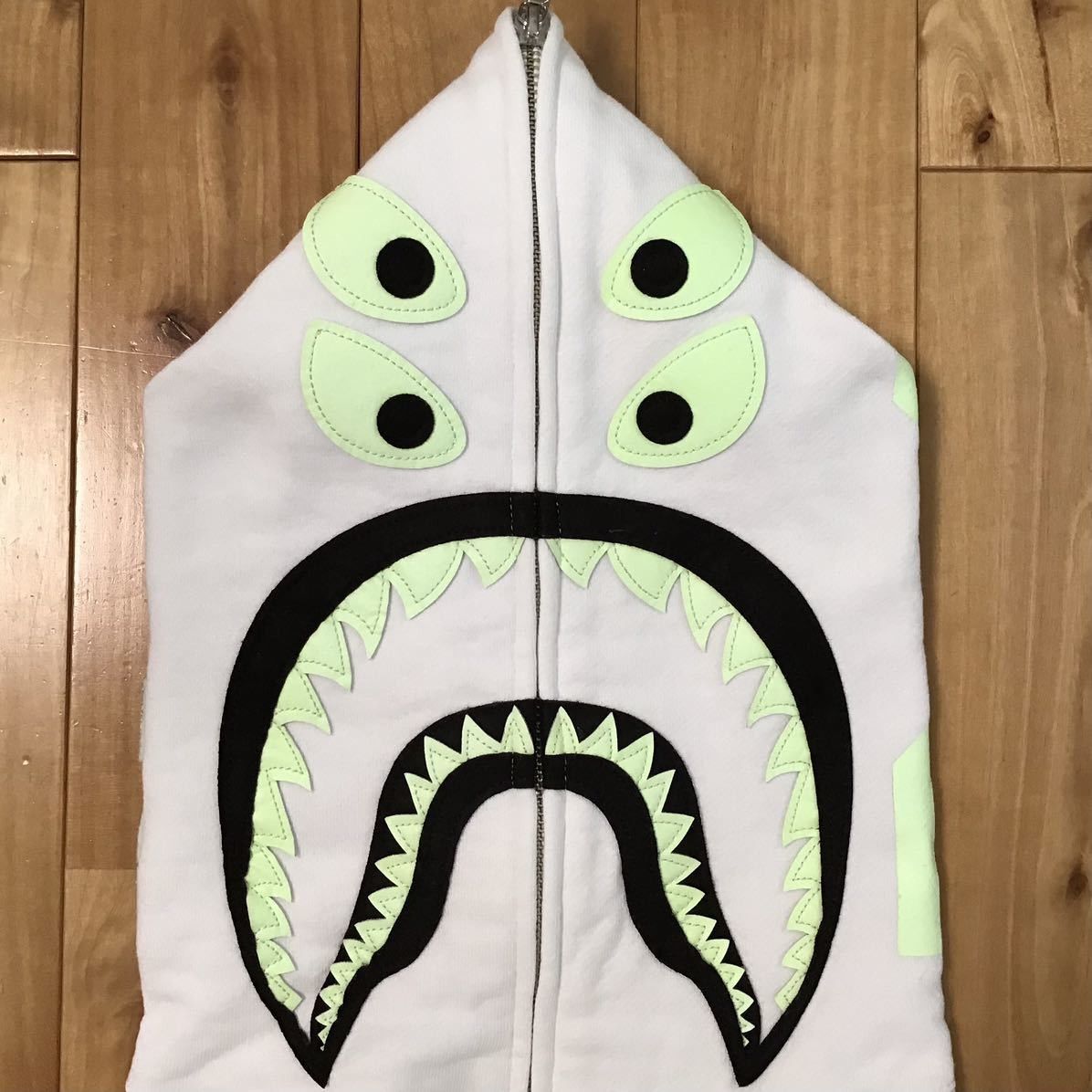 Bape × Bounty Hunter BAPE × BOUNTY HUNTER MAD Shark full zip hoodie ape Size US M / EU 48-50 / 2 - 3 Thumbnail