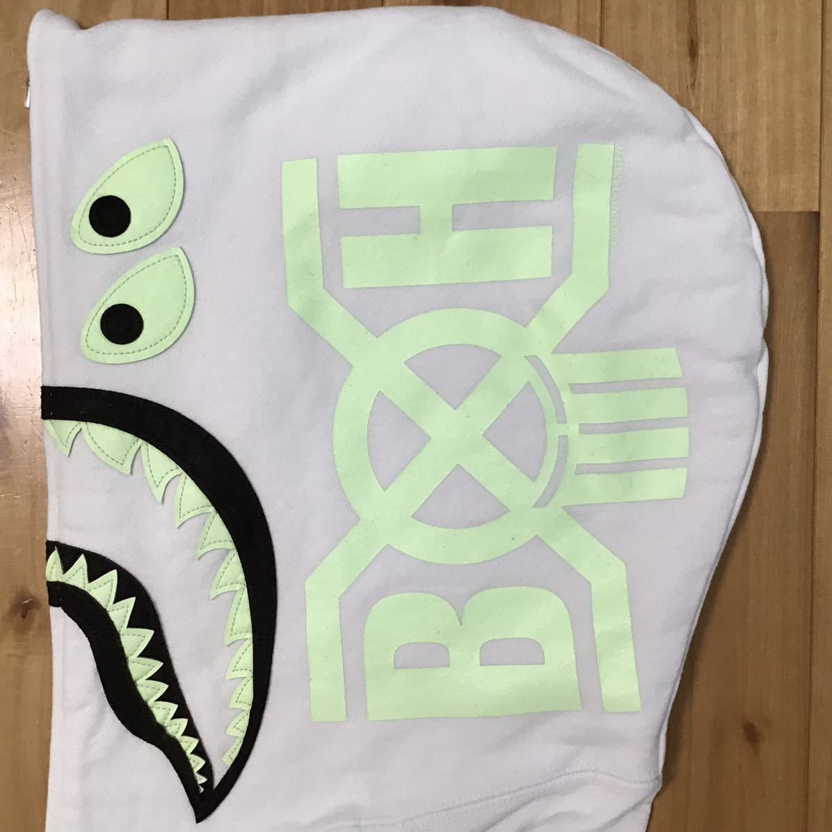 Bape × Bounty Hunter BAPE × BOUNTY HUNTER MAD Shark full zip hoodie ape Size US M / EU 48-50 / 2 - 5 Thumbnail