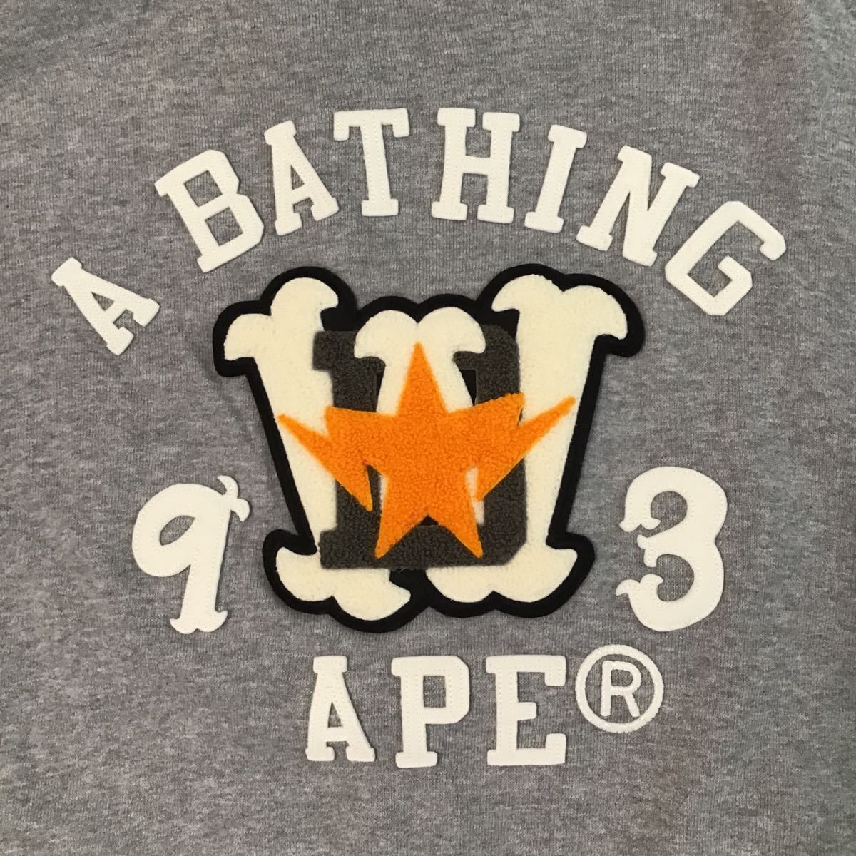 Bape BAPE STA patch sweat varsity jacket a bathing ape star Size US M / EU 48-50 / 2 - 5 Thumbnail