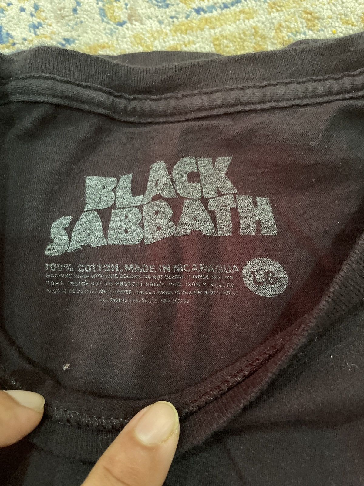Band Tees Black Sabbath Am1 Size US L / EU 52-54 / 3 - 4 Thumbnail
