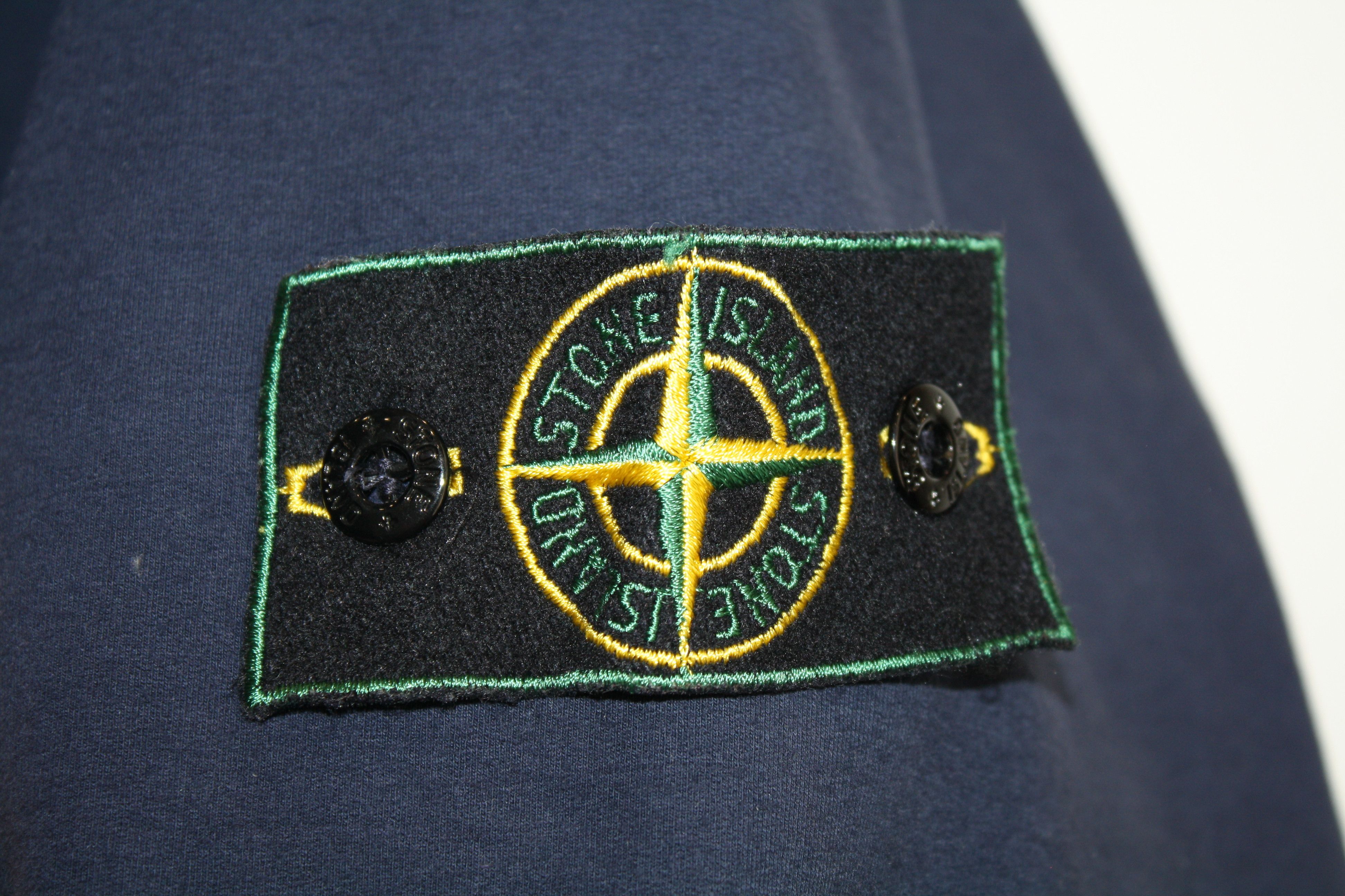Stone Island Rare Vintage Stone Island 90s Navy Sweatshirt Crewneck 1996 Size US XL / EU 56 / 4 - 12 Thumbnail