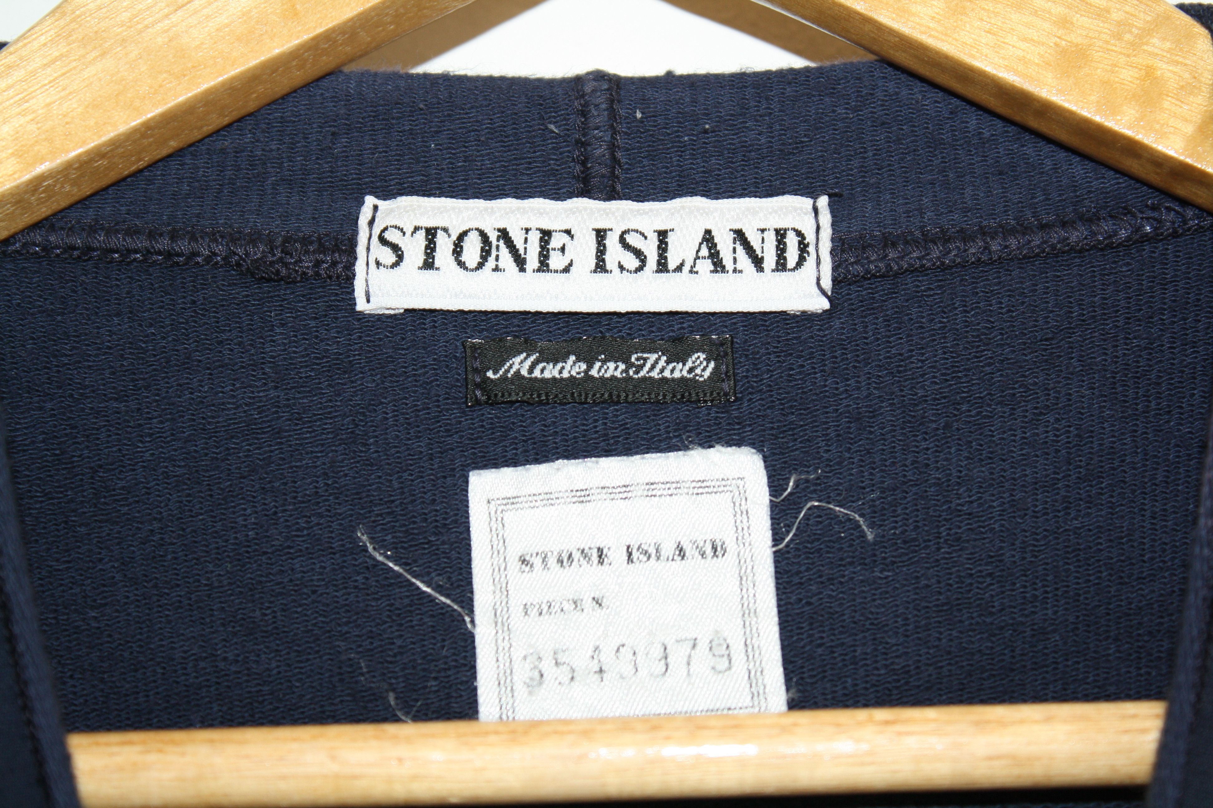 Stone Island Rare Vintage Stone Island 90s Navy Sweatshirt Crewneck 1996 Size US XL / EU 56 / 4 - 19 Thumbnail