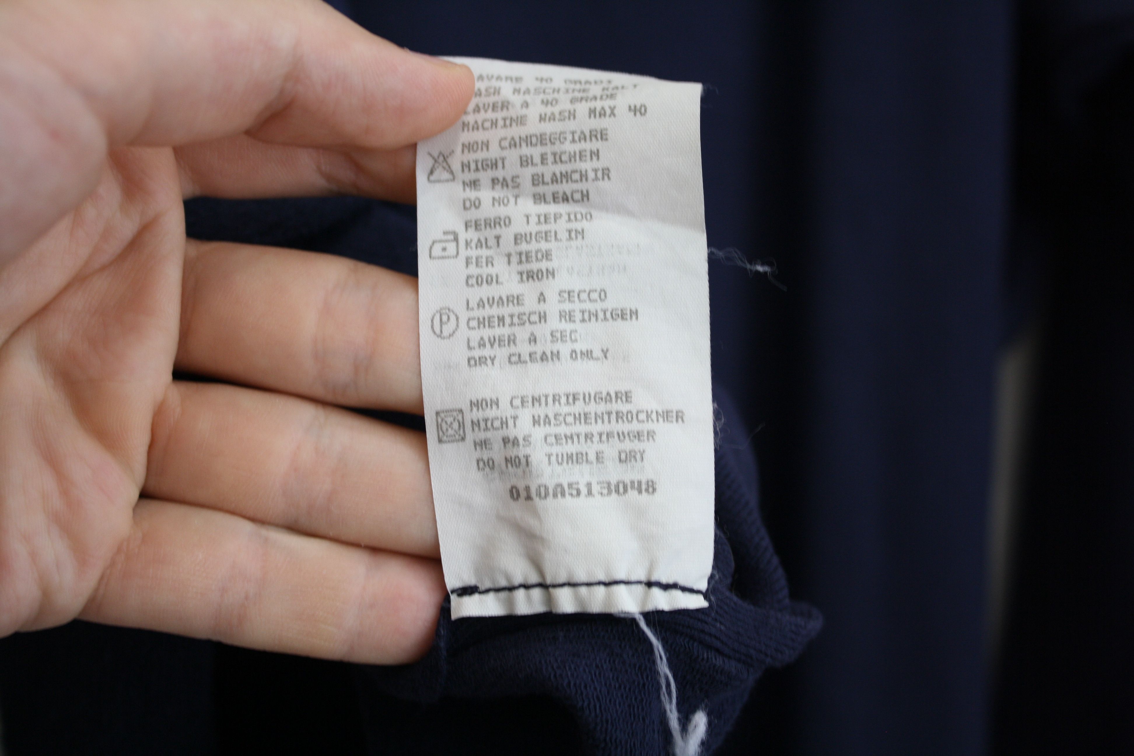 Stone Island Rare Vintage Stone Island 90s Navy Sweatshirt Crewneck 1996 Size US XL / EU 56 / 4 - 21 Thumbnail