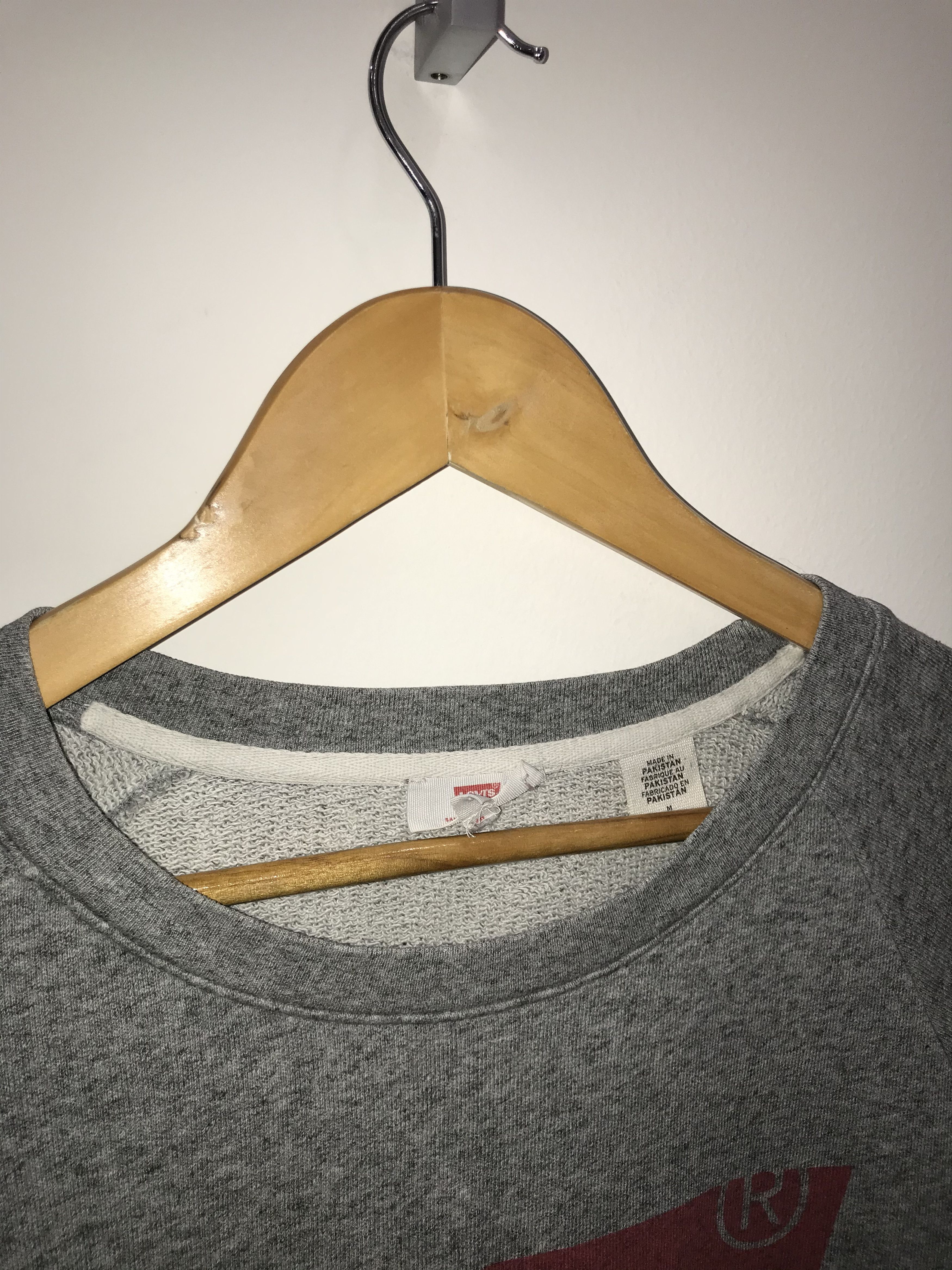Levi's Levis Box Logo Sweatshirt Gray Size US M / EU 48-50 / 2 - 4 Thumbnail
