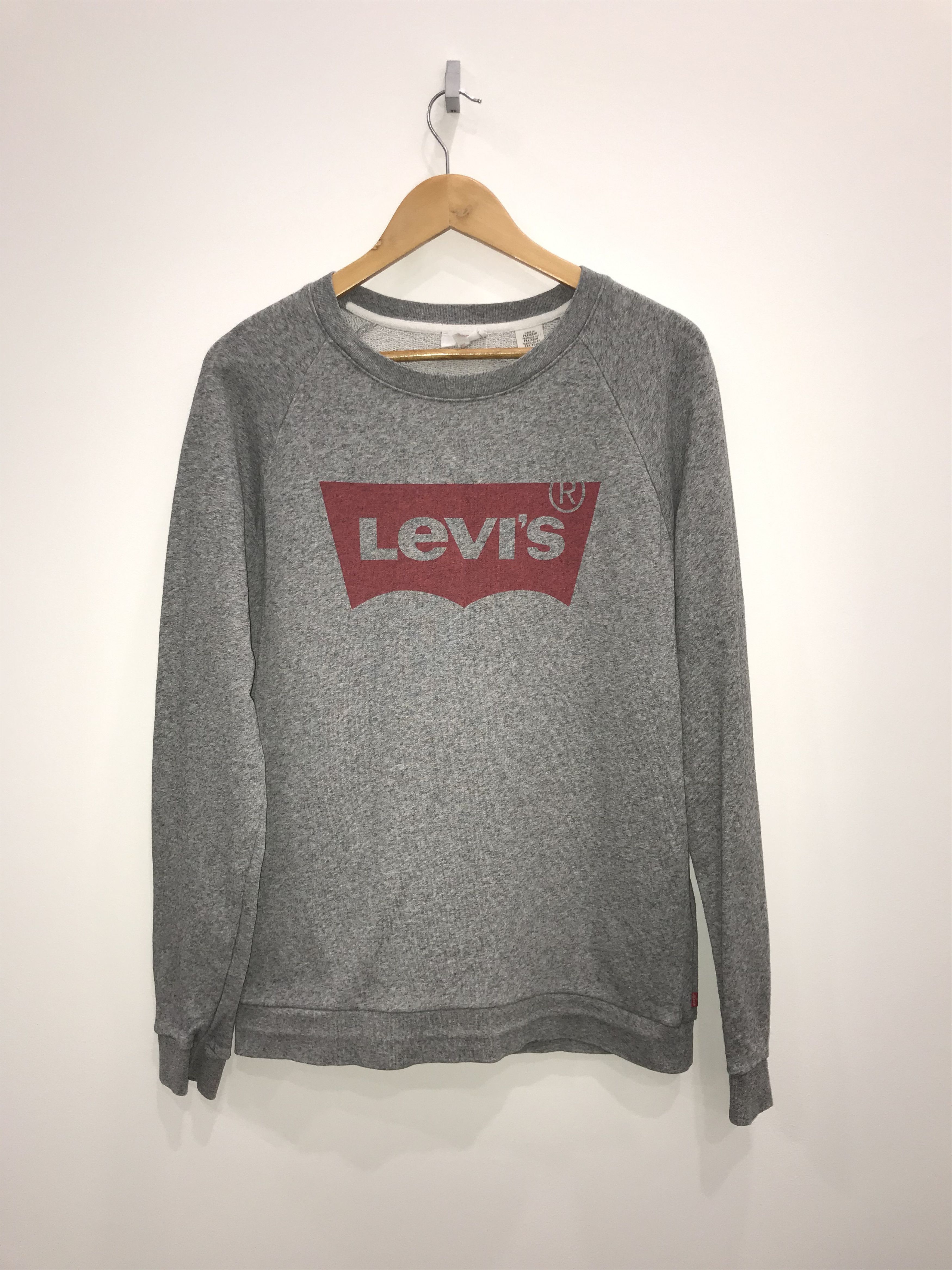 Levi's Levis Box Logo Sweatshirt Gray Size US M / EU 48-50 / 2 - 1 Thumbnail