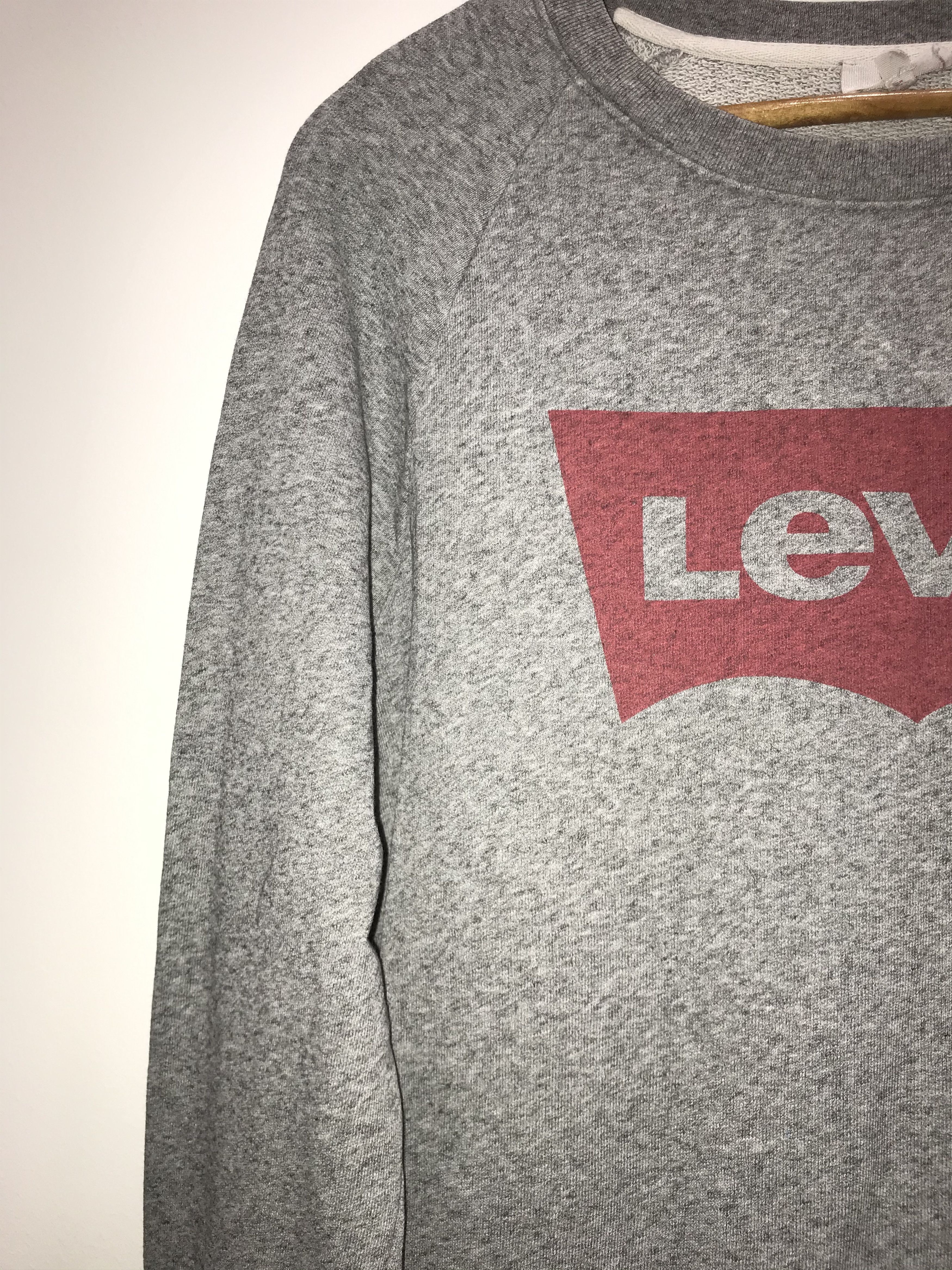 Levi's Levis Box Logo Sweatshirt Gray Size US M / EU 48-50 / 2 - 5 Thumbnail