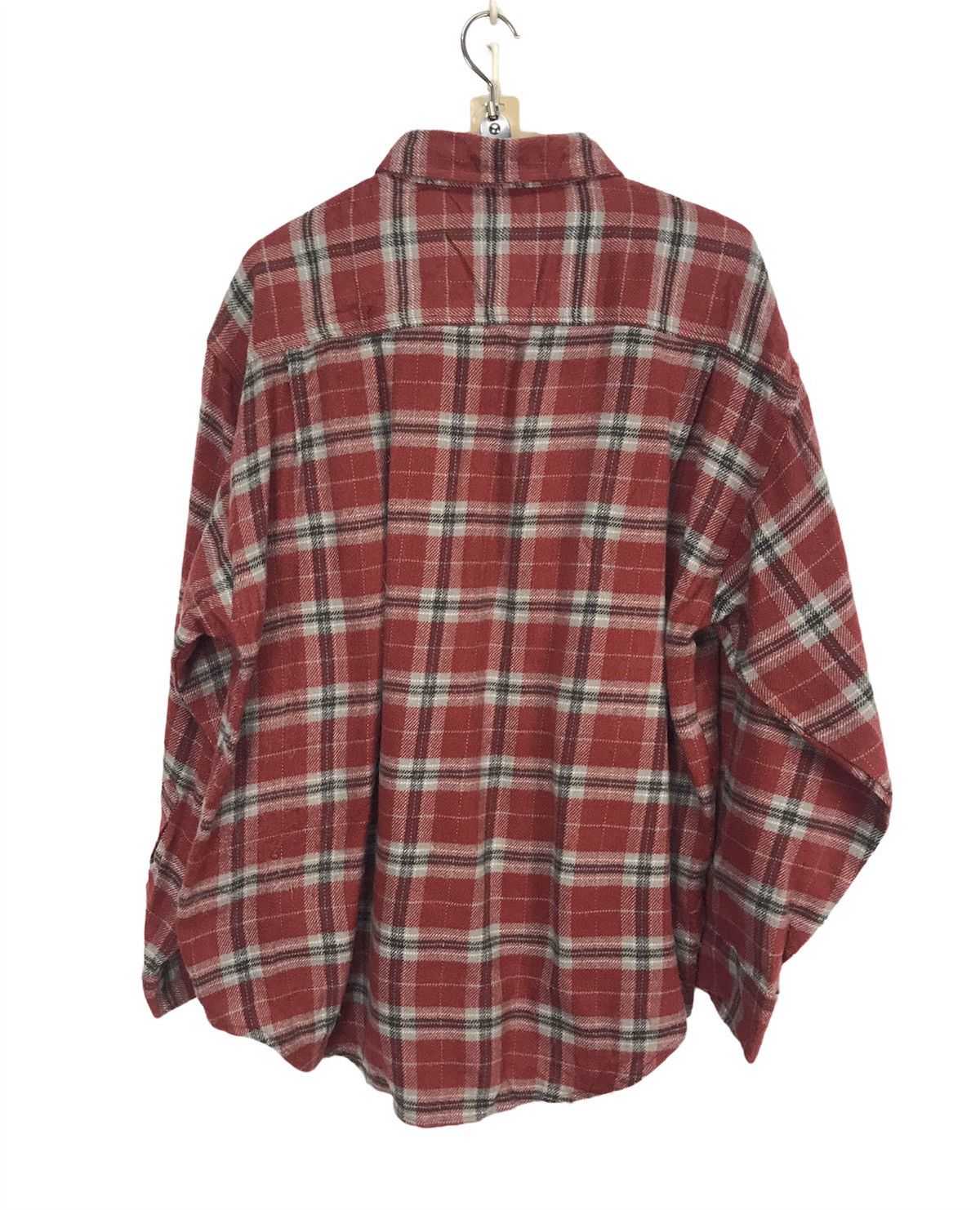 Flannel × Japanese Brand × Vintage Vintage wool flannel button up shirt by boon-pal Size US L / EU 52-54 / 3 - 2 Thumbnail
