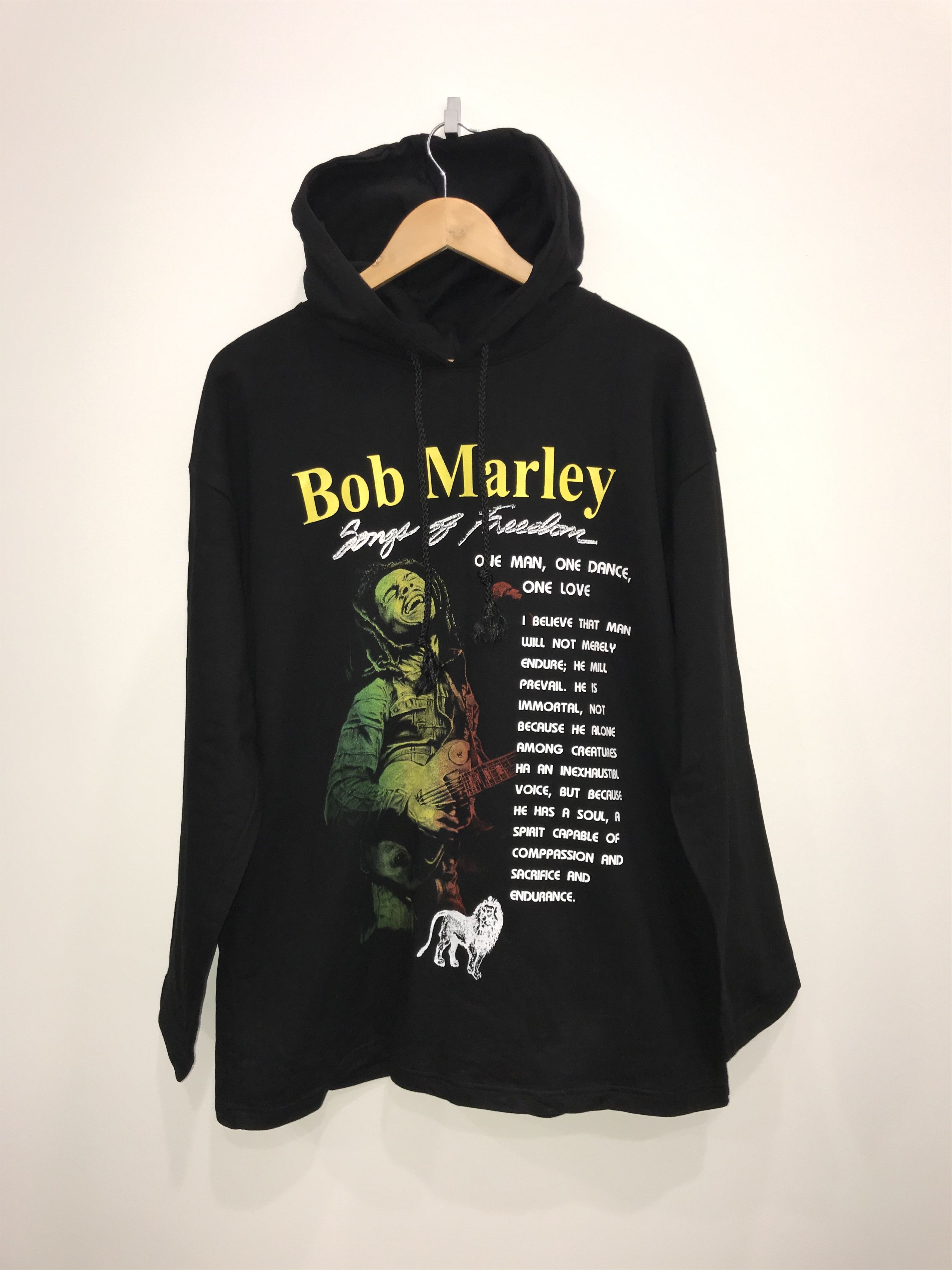 Bob Marley Vintage Bob Marley Hoodie Thunder 90s Size US XL / EU 56 / 4 - 1 Thumbnail