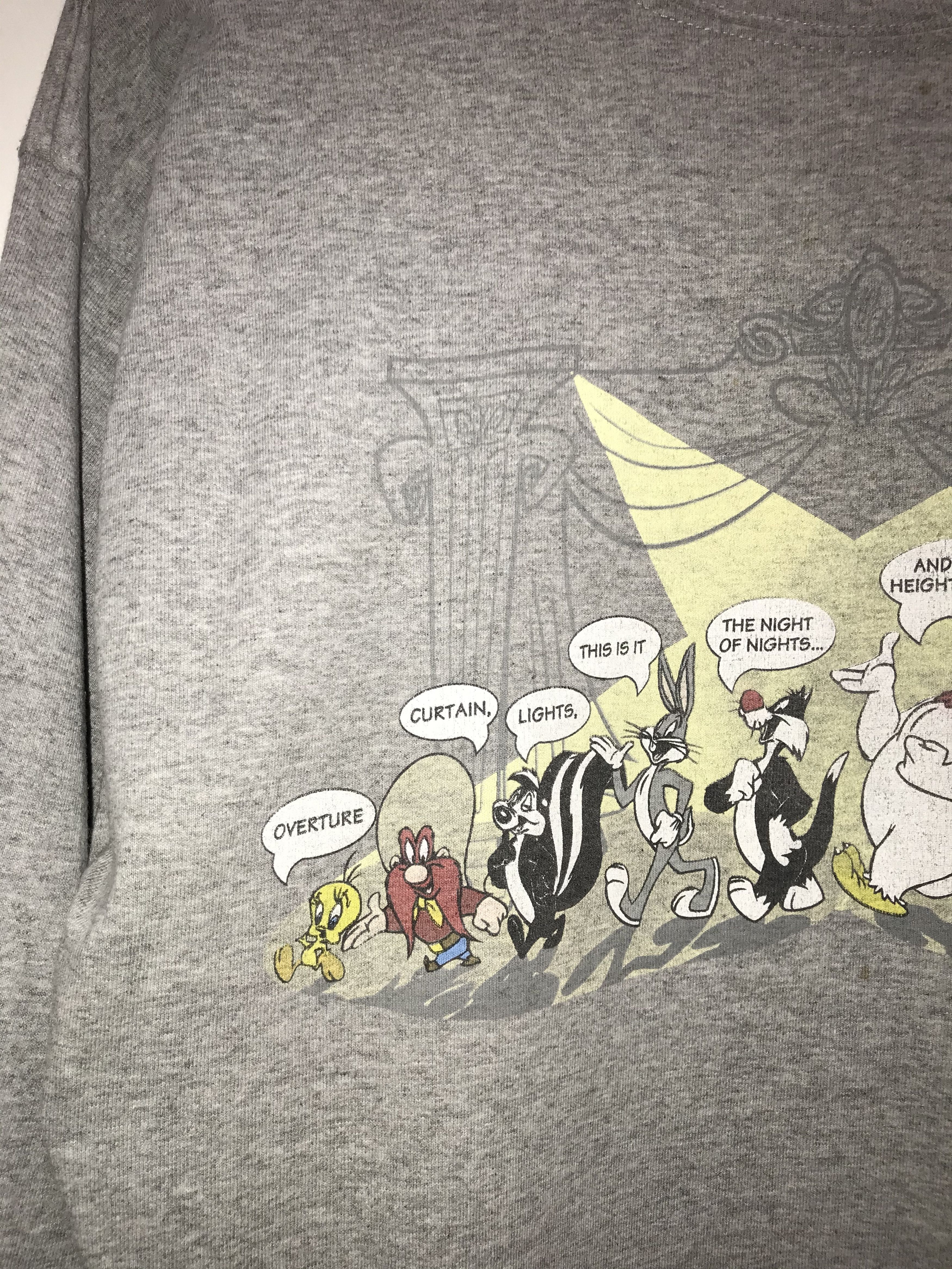 Disney Vintage Acme Clothing 1991 Warner Bros Disney Sweatshirt Size US L / EU 52-54 / 3 - 4 Thumbnail