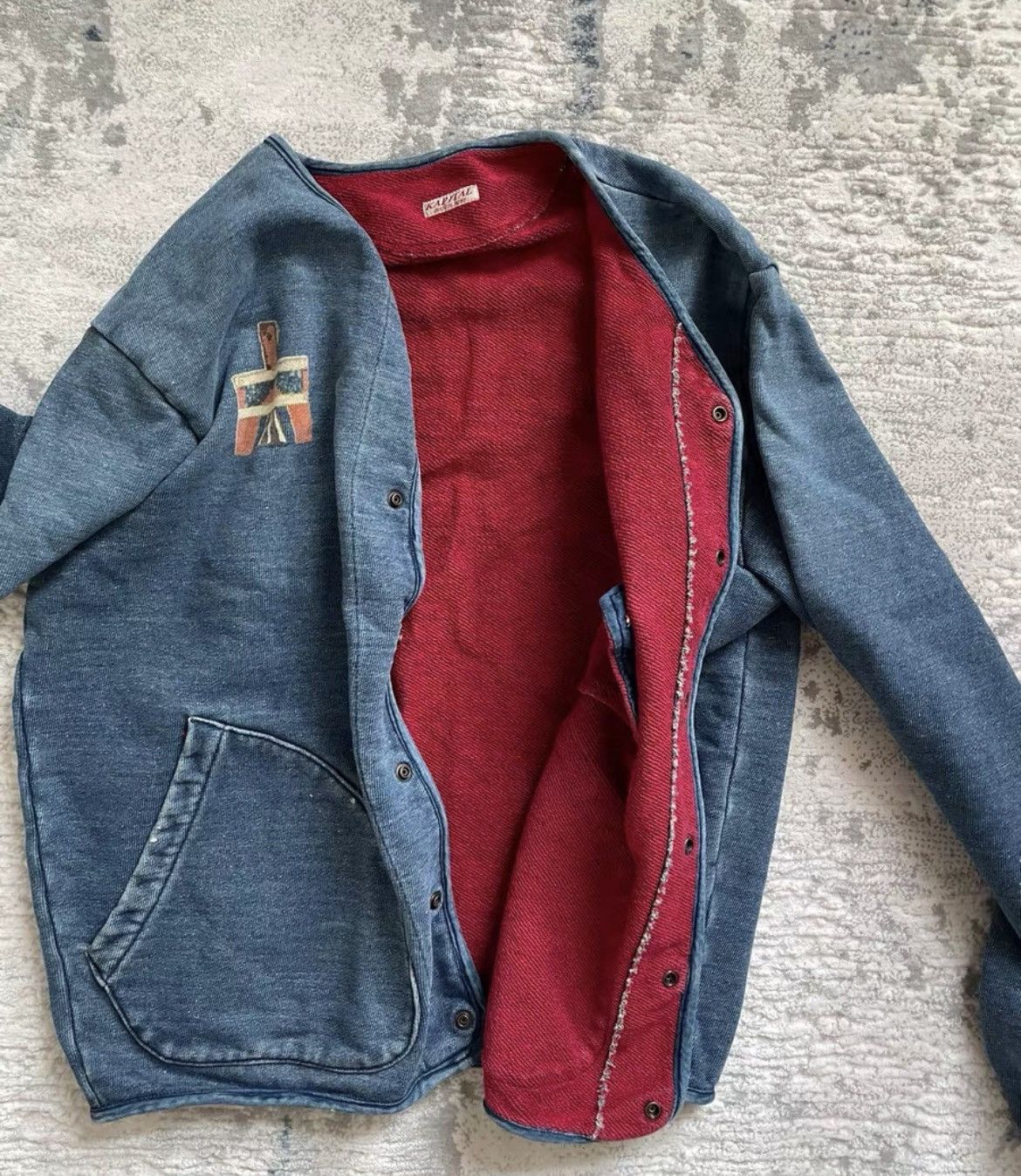Kapital Kapital Vintage Denim Coat Size XS / US 0-2 / IT 36-38 - 6 Thumbnail