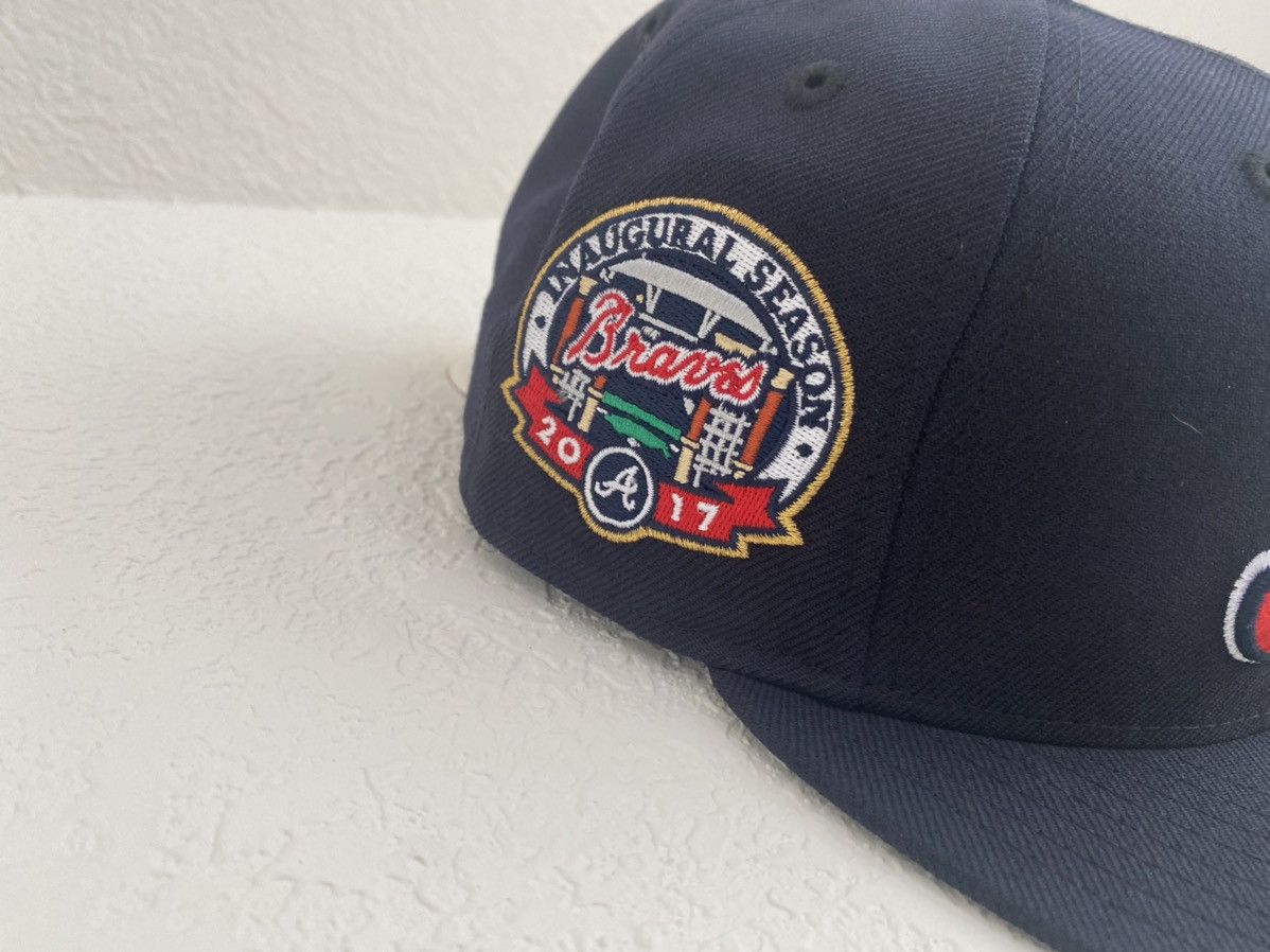 Hat Club × MLB × New Era Atlanta Braves Fitted Size ONE SIZE - 4 Thumbnail