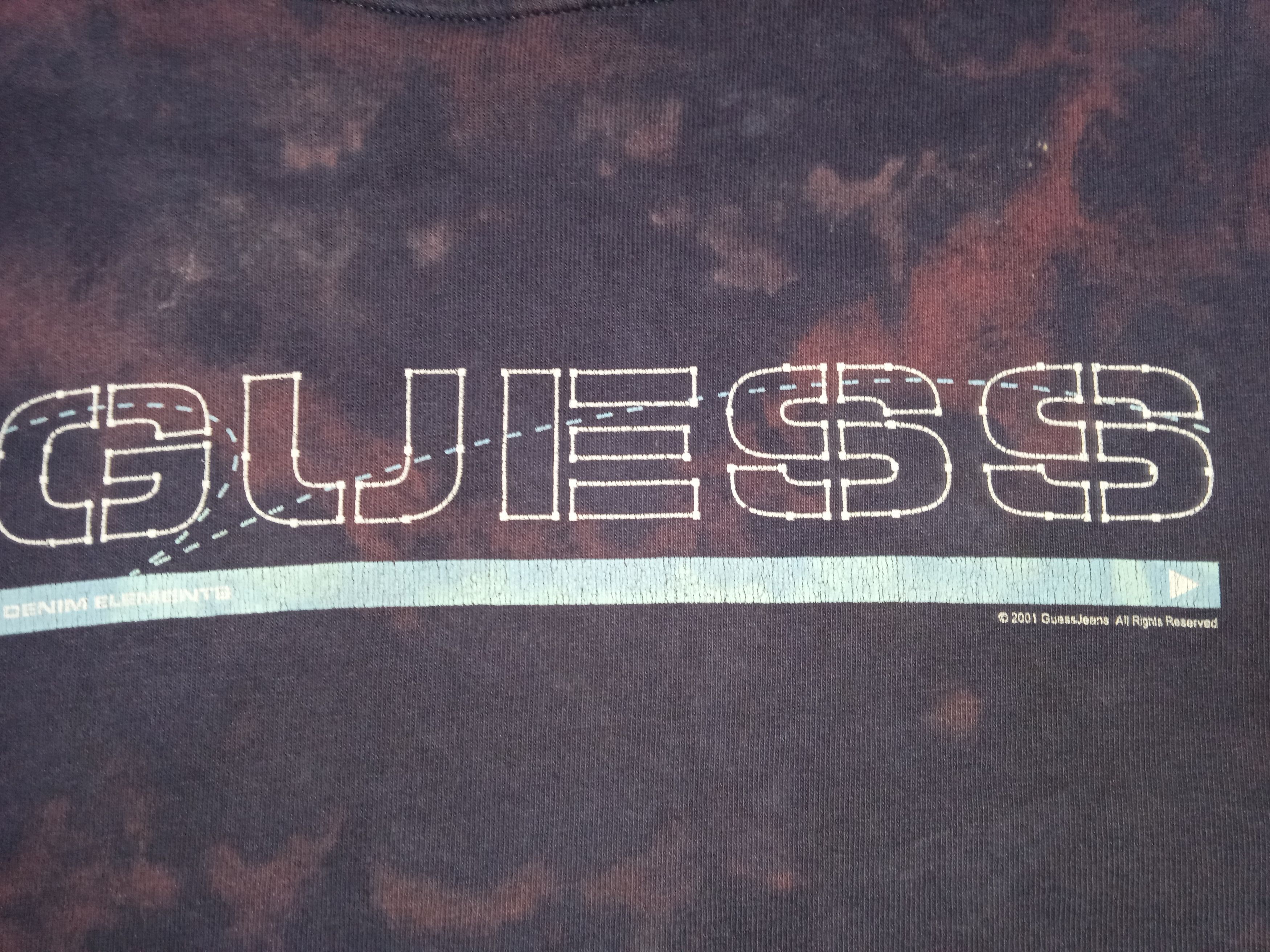 Other Vintage 2000s Guess 2001 T-Shirt Distressed Size US M / EU 48-50 / 2 - 3 Thumbnail