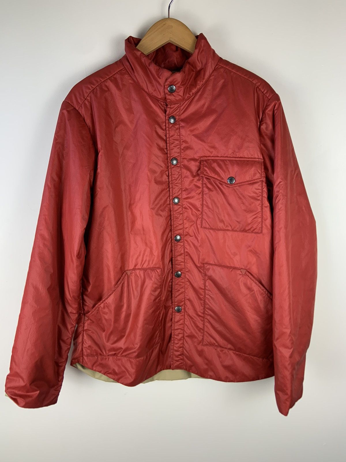 image of Nanamica x The North Face Purple Label Primaloft Padded Jacket in Red, Men's (Size Large)