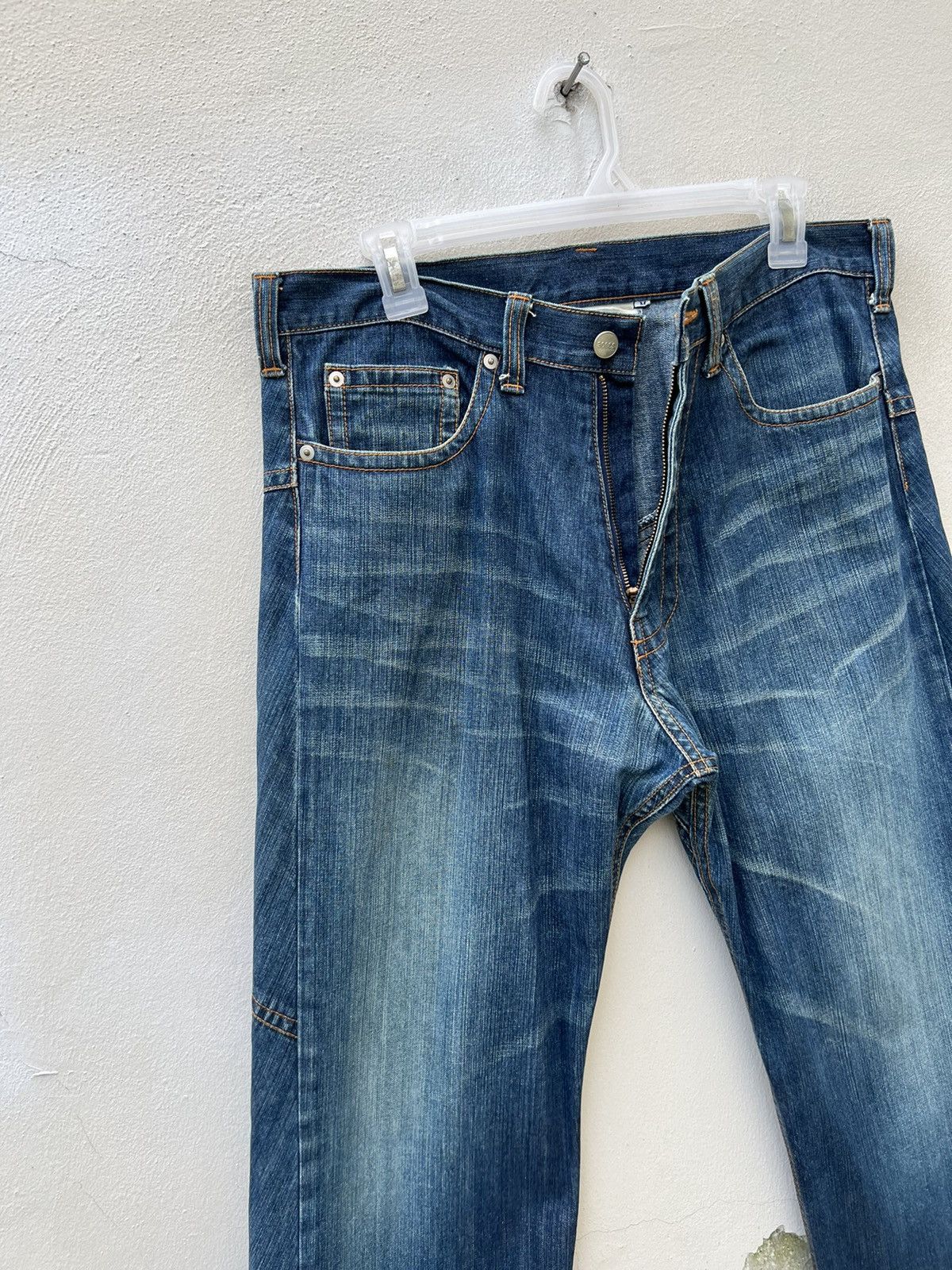 Vintage ROPESAMBAS Made in Japan All Music is Mine Denim Jeans Size US 31 - 5 Thumbnail