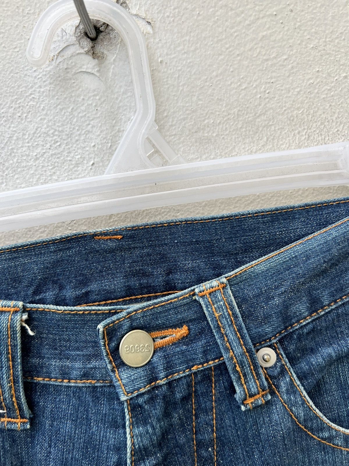 Vintage ROPESAMBAS Made in Japan All Music is Mine Denim Jeans Size US 31 - 4 Thumbnail