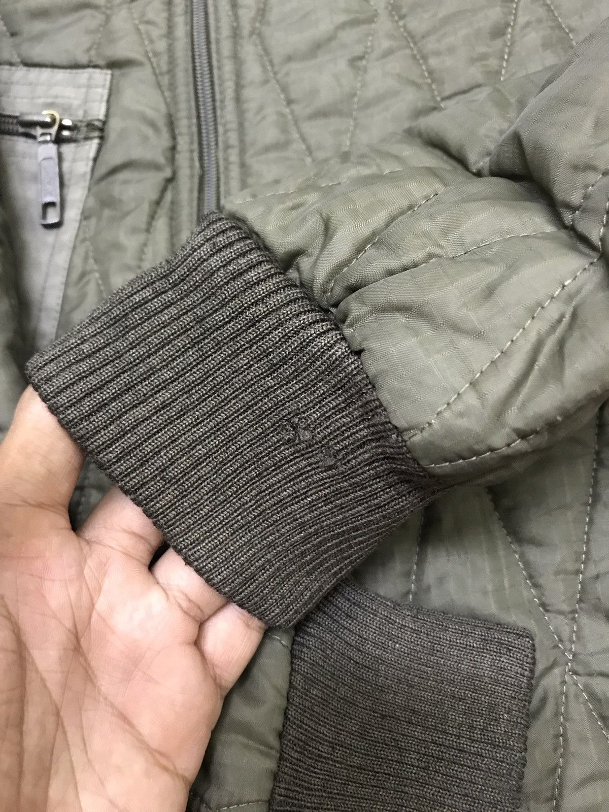 Vintage Vtg 1993 Germany Military Quilted Jacket Slang Pocket 5🟩9 Size US M / EU 48-50 / 2 - 7 Thumbnail