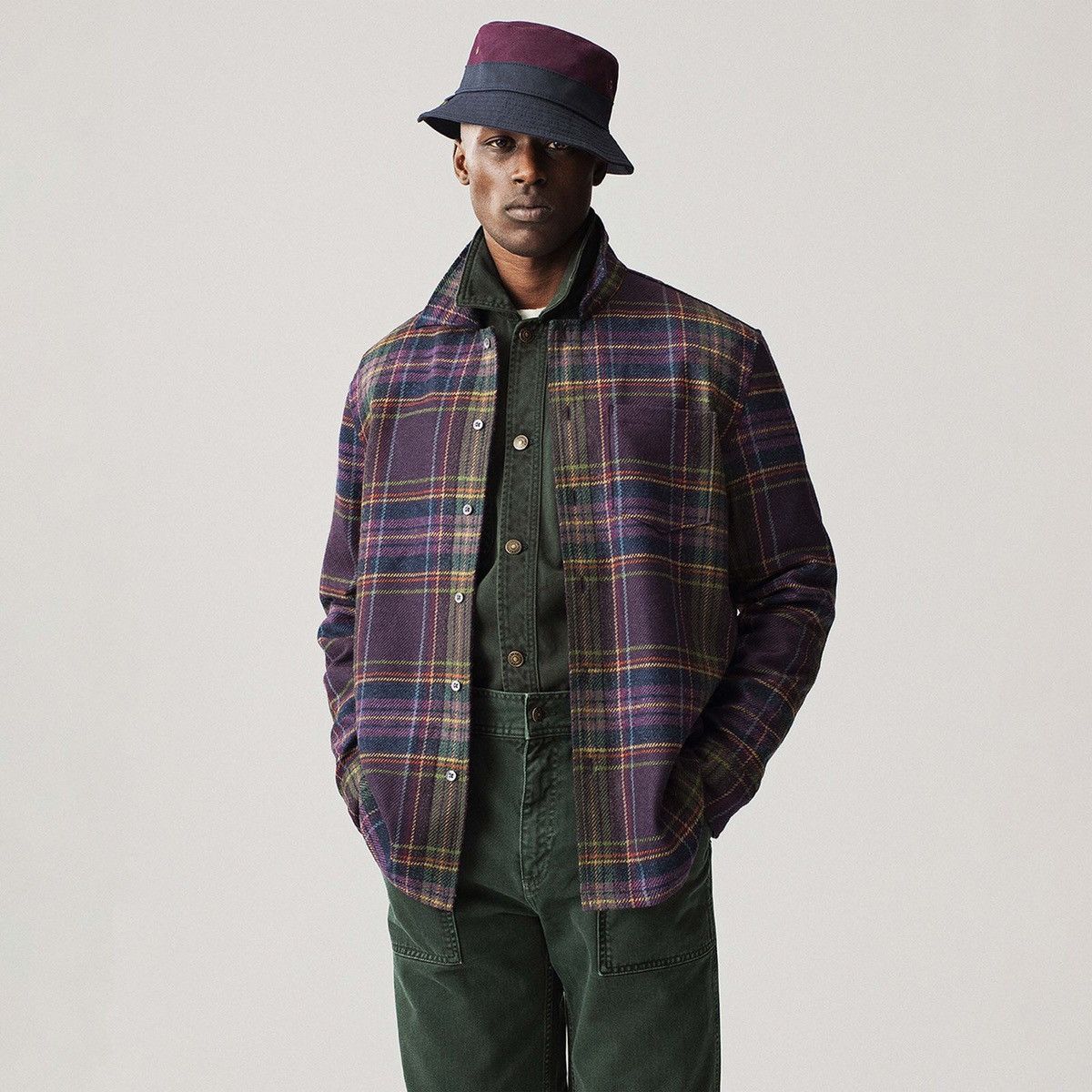 Aime Leon Dore Flannel Camp Collar Shirt - L Size US L / EU 52-54 / 3 - 1 Thumbnail