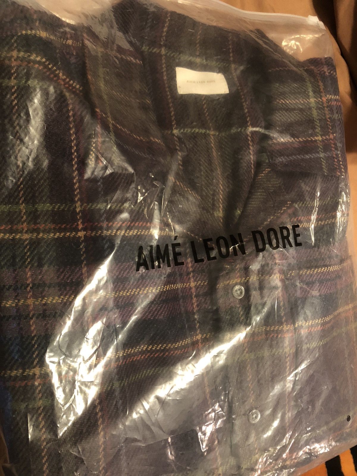Aime Leon Dore Flannel Camp Collar Shirt - L Size US L / EU 52-54 / 3 - 7 Thumbnail