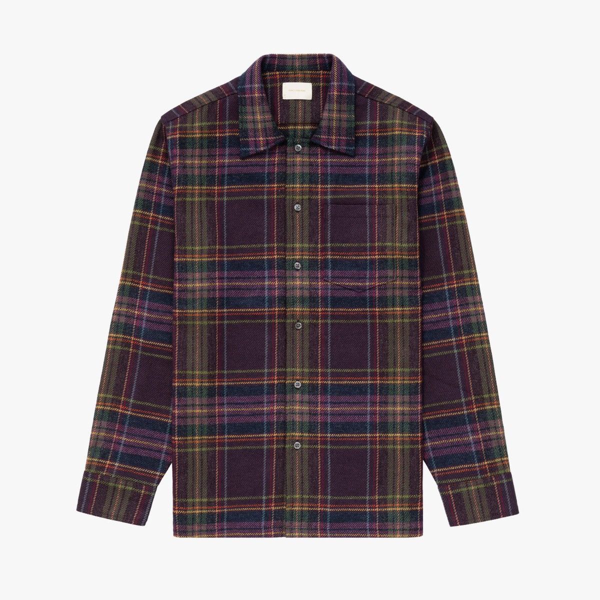 Aime Leon Dore Flannel Camp Collar Shirt - L Size US L / EU 52-54 / 3 - 2 Thumbnail