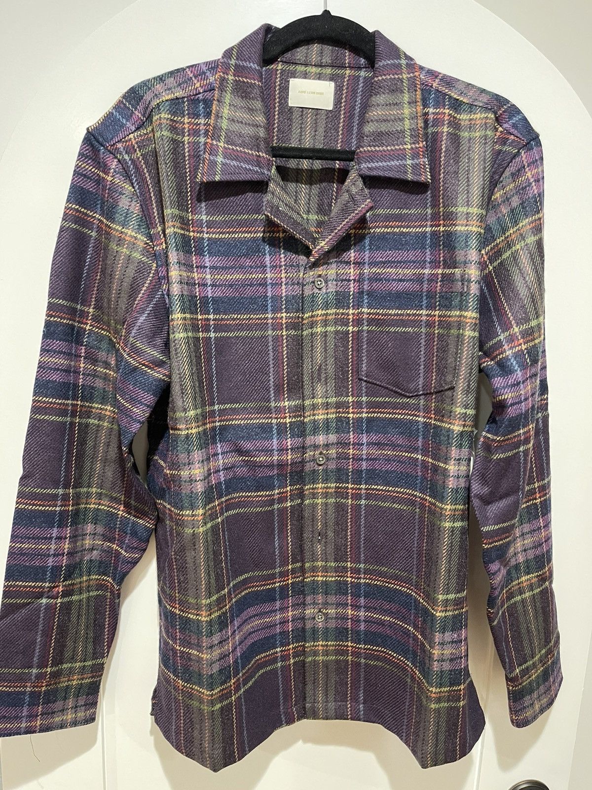 Aime Leon Dore Flannel Camp Collar Shirt - L Size US L / EU 52-54 / 3 - 9 Thumbnail