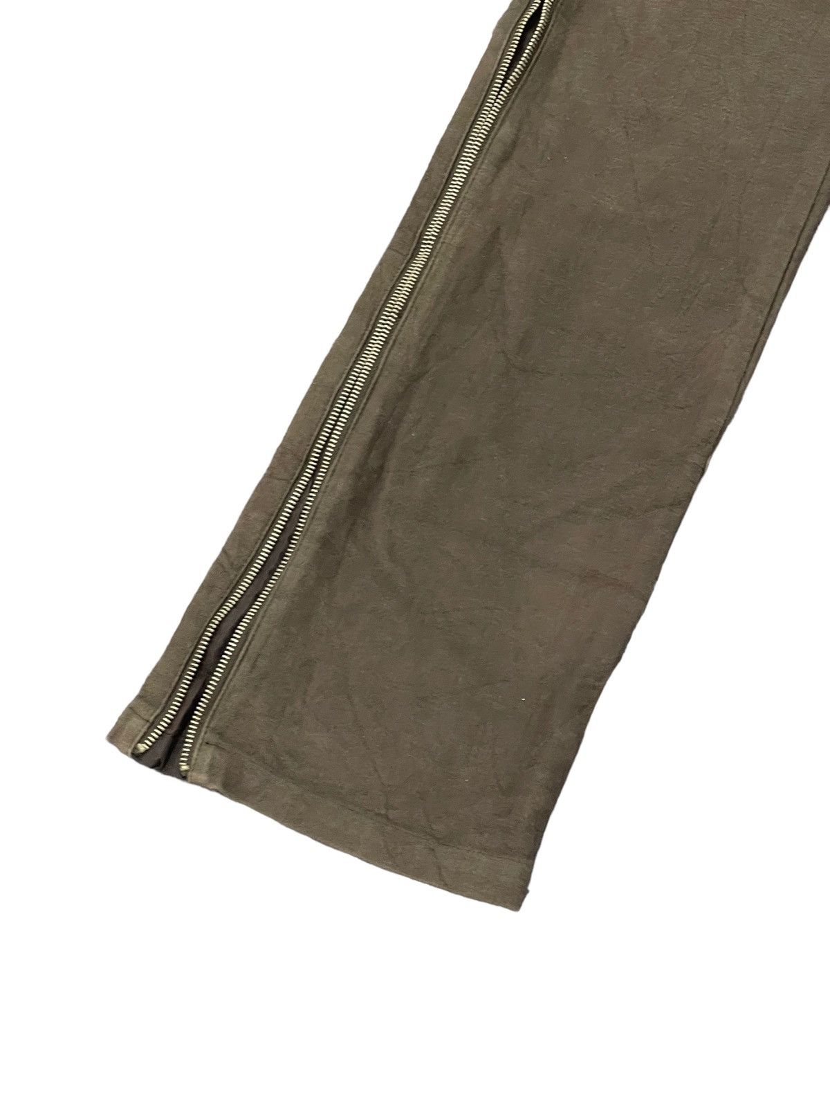 Katharine Hamnett London Flare Jeans Hamnett Moleskin Long Zipped Slim 4🟦4 Size US 31 - 6 Thumbnail