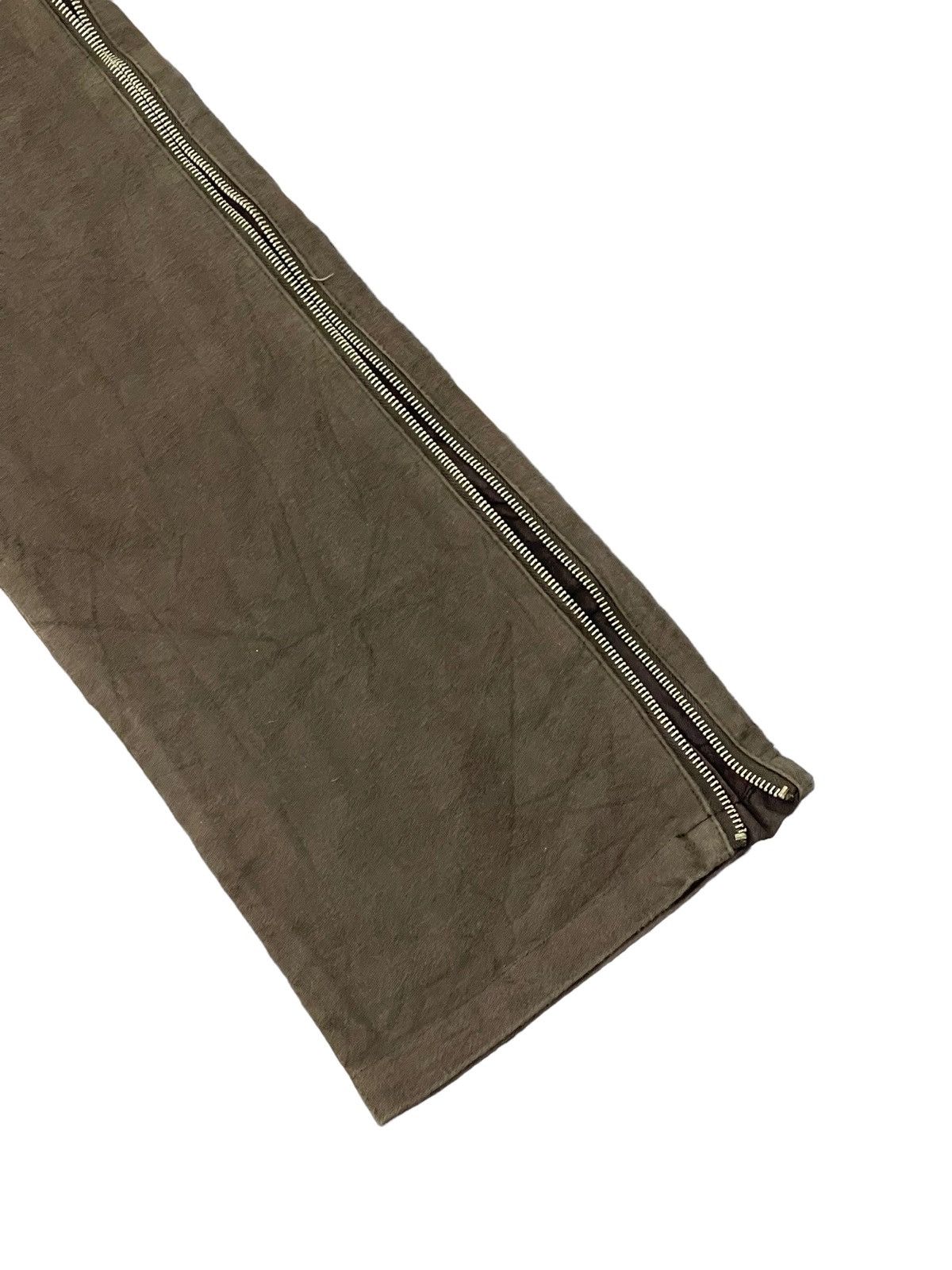 Katharine Hamnett London Flare Jeans Hamnett Moleskin Long Zipped Slim 4🟦4 Size US 31 - 5 Thumbnail