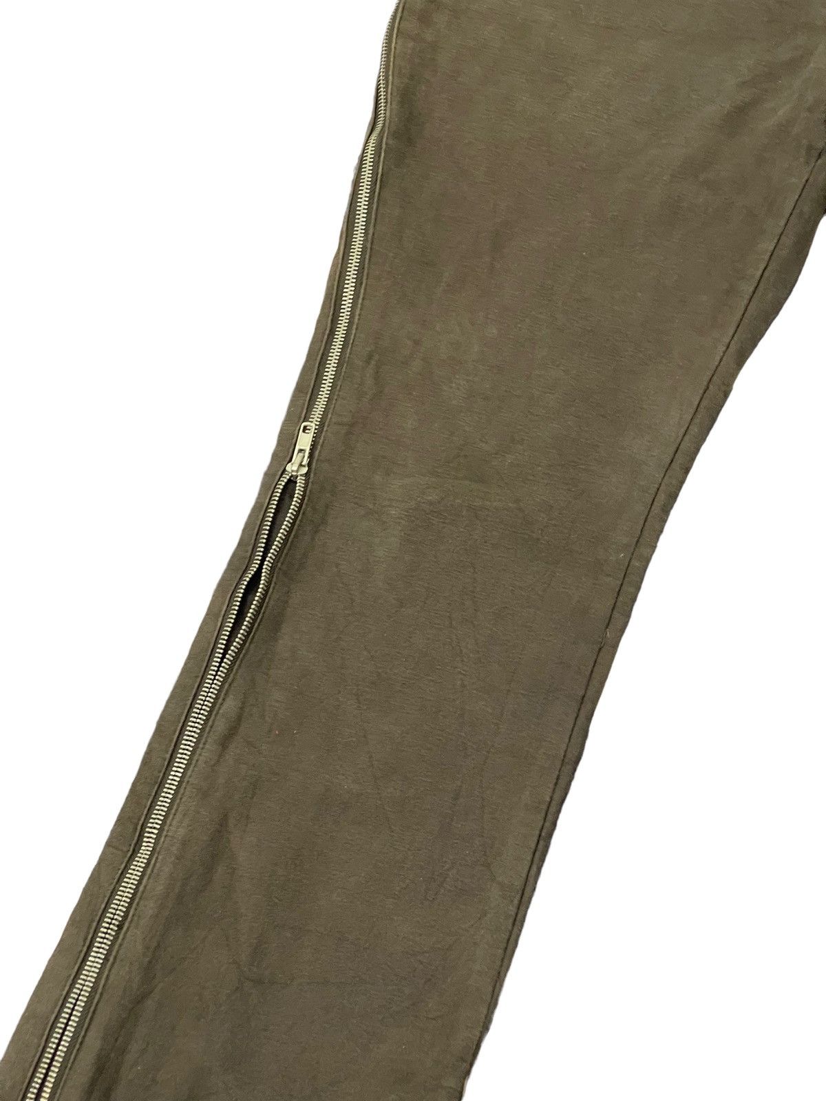 Katharine Hamnett London Flare Jeans Hamnett Moleskin Long Zipped Slim 4🟦4 Size US 31 - 7 Thumbnail