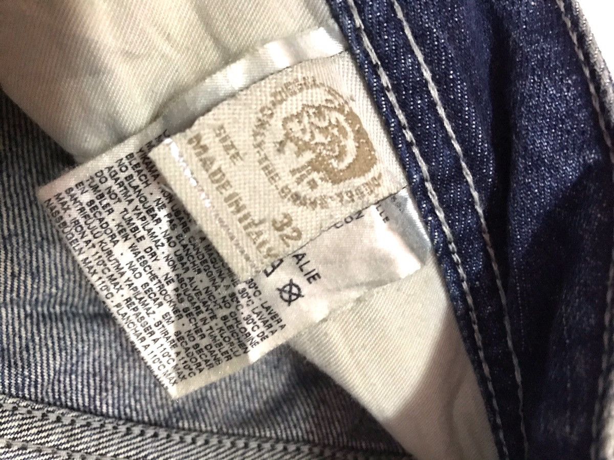 Diesel Rare 🔥 Diesel Distressed Denim Pants Italy Made Size US 36 / EU 52 - 14 Thumbnail