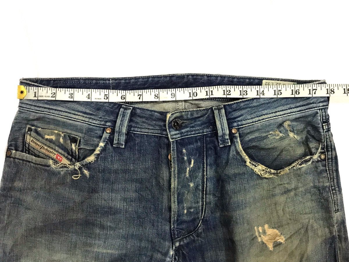 Diesel Rare 🔥 Diesel Distressed Denim Pants Italy Made Size US 36 / EU 52 - 9 Thumbnail