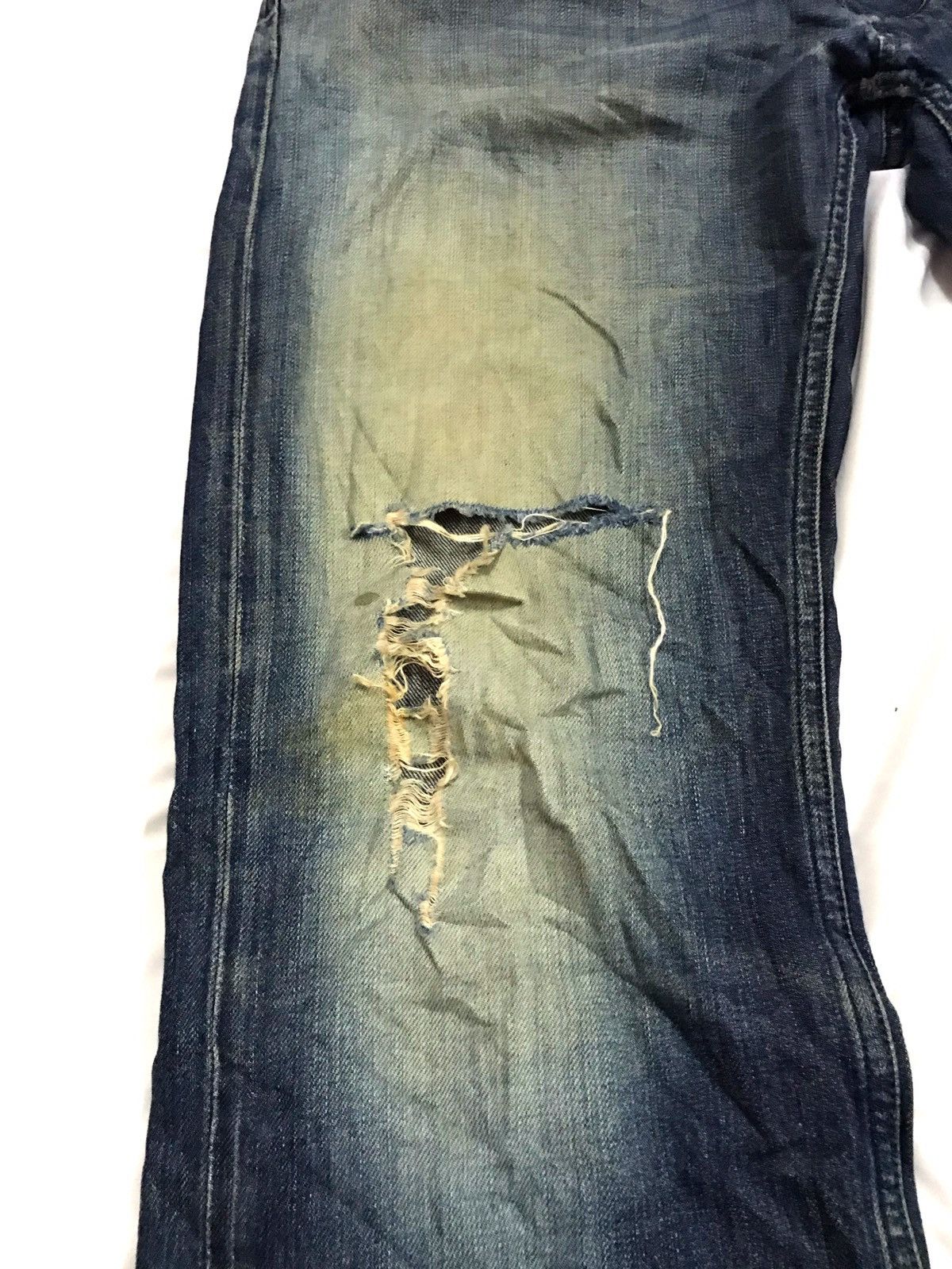 Diesel Rare 🔥 Diesel Distressed Denim Pants Italy Made Size US 36 / EU 52 - 4 Thumbnail