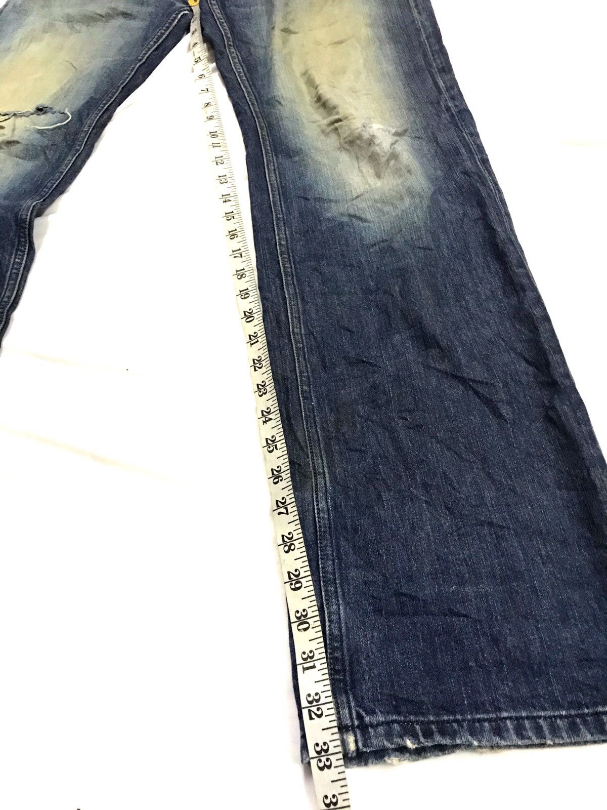 Diesel Rare 🔥 Diesel Distressed Denim Pants Italy Made Size US 36 / EU 52 - 11 Thumbnail