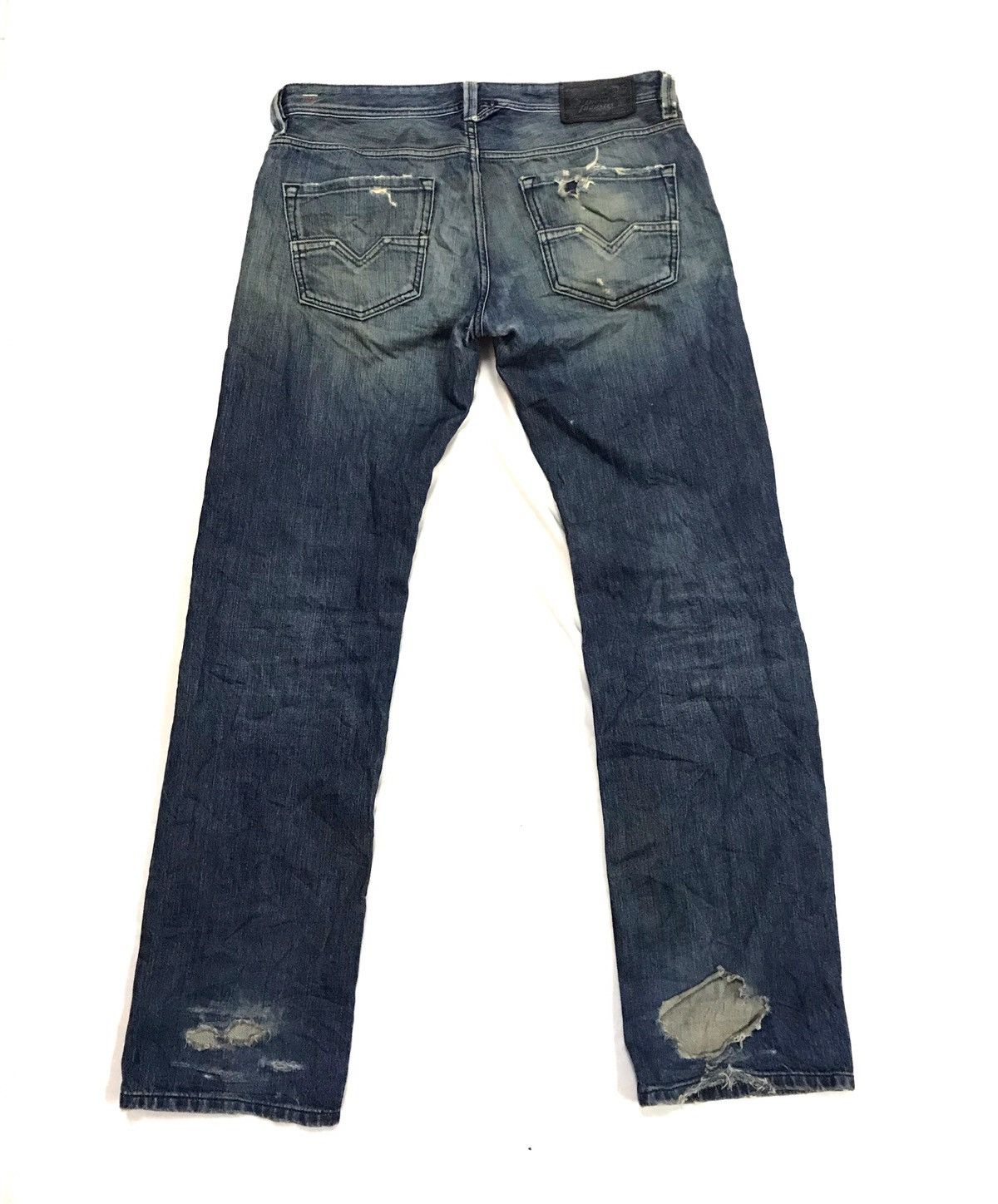 Diesel Rare 🔥 Diesel Distressed Denim Pants Italy Made Size US 36 / EU 52 - 2 Thumbnail