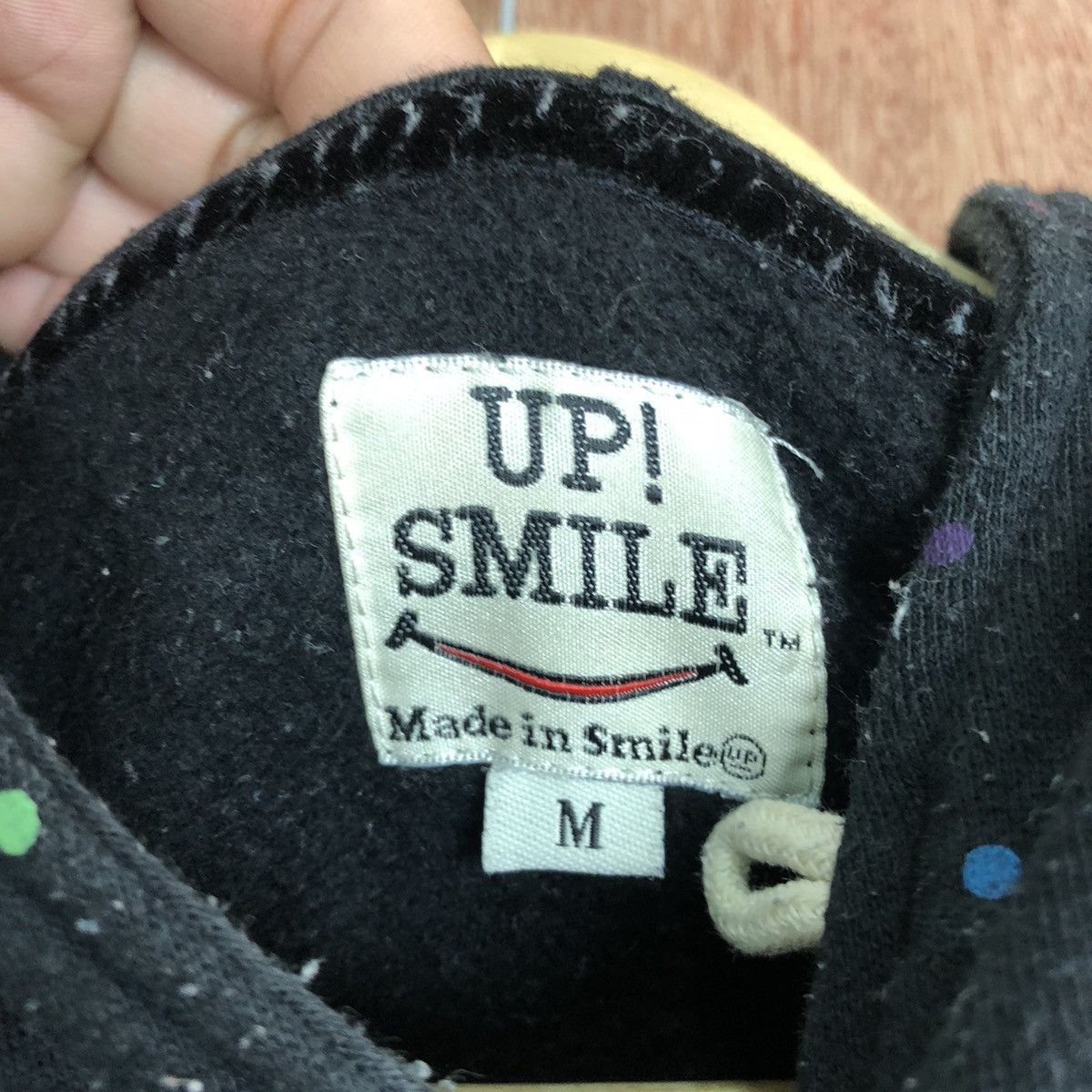 Japanese Brand UP SMile Black Hoodies like kapital #6013 Size US M / EU 48-50 / 2 - 11 Thumbnail