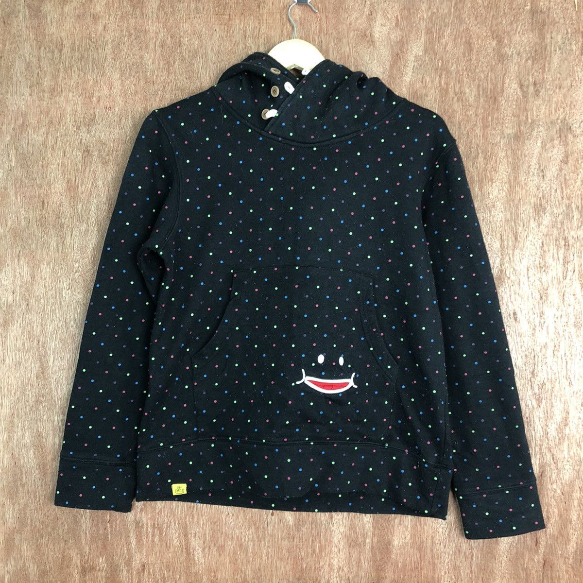Japanese Brand UP SMile Black Hoodies like kapital #6013 Size US M / EU 48-50 / 2 - 3 Thumbnail