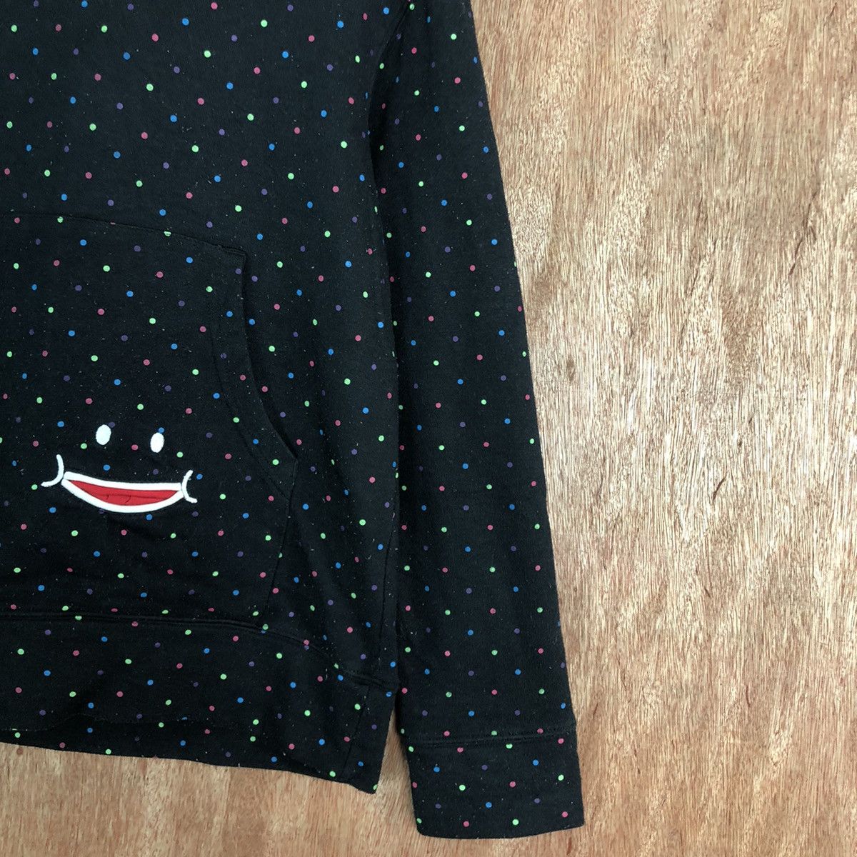 Japanese Brand UP SMile Black Hoodies like kapital #6013 Size US M / EU 48-50 / 2 - 5 Thumbnail