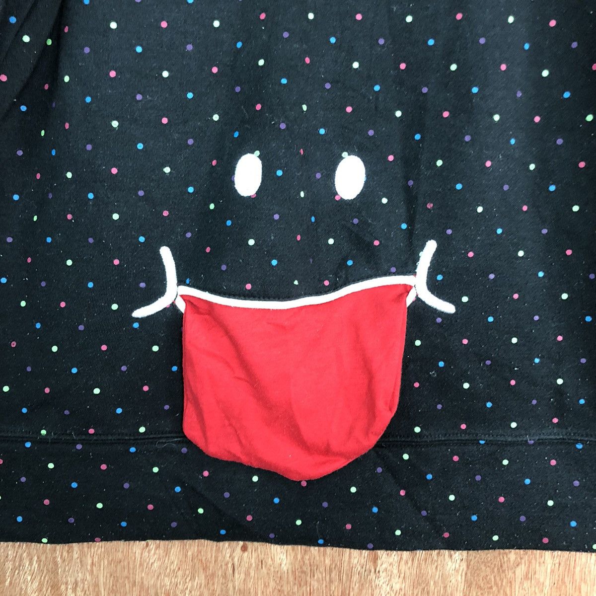 Japanese Brand UP SMile Black Hoodies like kapital #6013 Size US M / EU 48-50 / 2 - 13 Thumbnail