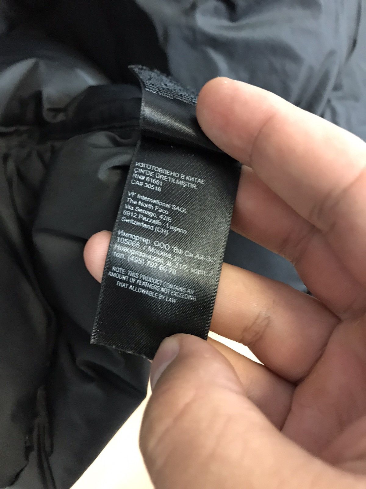 The North Face The North Face Casual Down Puffer Jacket,Bomber,600 Fill Size US XL / EU 56 / 4 - 9 Thumbnail