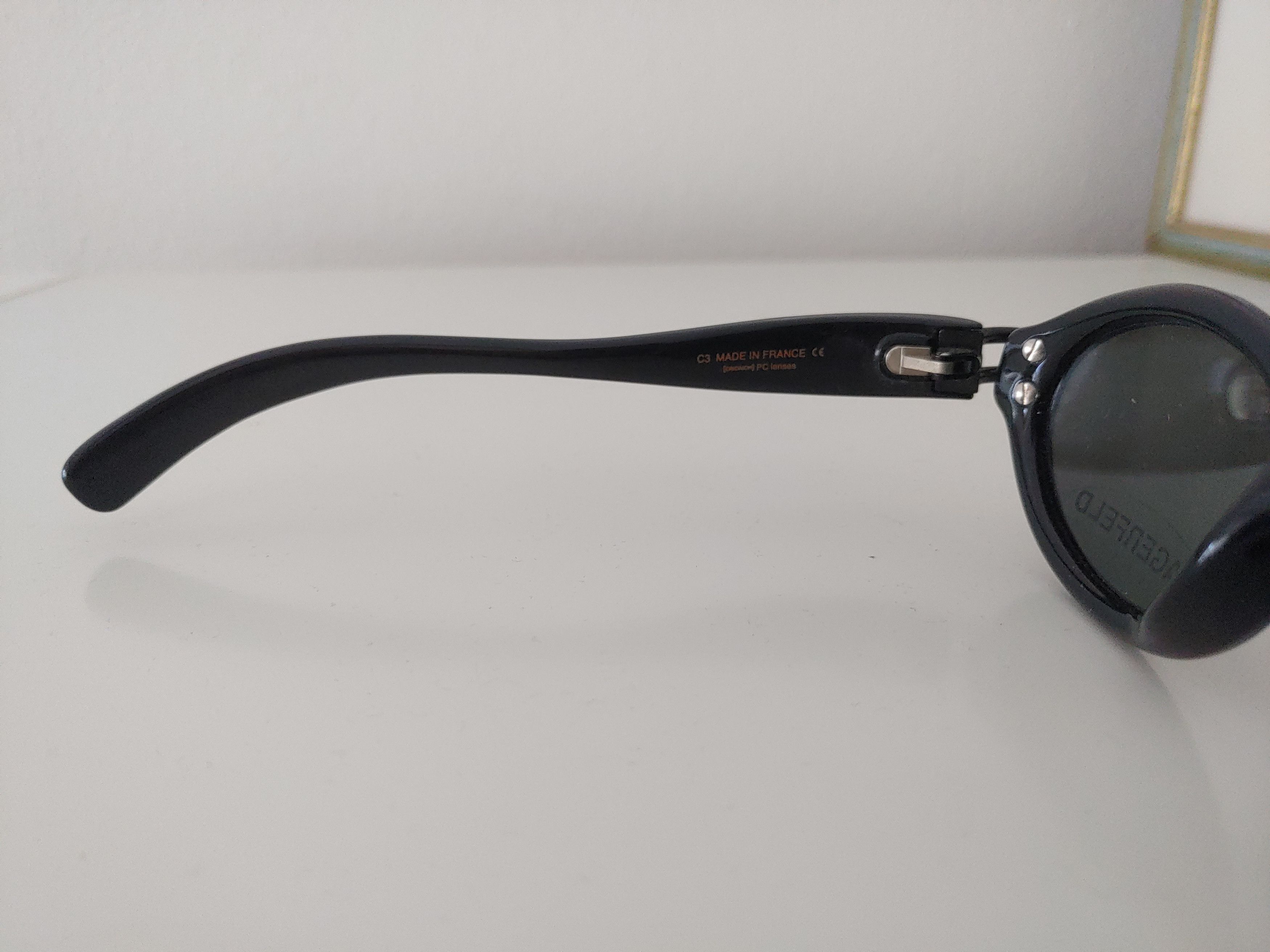 Karl Lagerfeld 90s Karl Lagerfeld ( Chanel ) Sunglasses France 90s Glasses Size ONE SIZE - 5 Thumbnail
