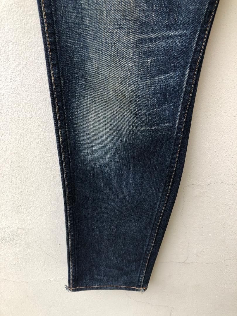 Japanese Brand × Levi's Vtg Japan LVC Levi’s 606 Big E Orange Tab Skinny Crop Denim Size US 29 - 5 Thumbnail