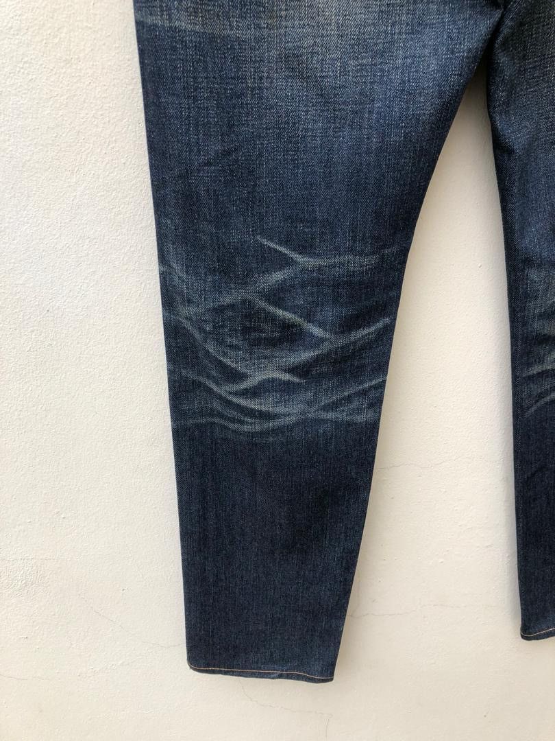 Japanese Brand × Levi's Vtg Japan LVC Levi’s 606 Big E Orange Tab Skinny Crop Denim Size US 29 - 14 Thumbnail