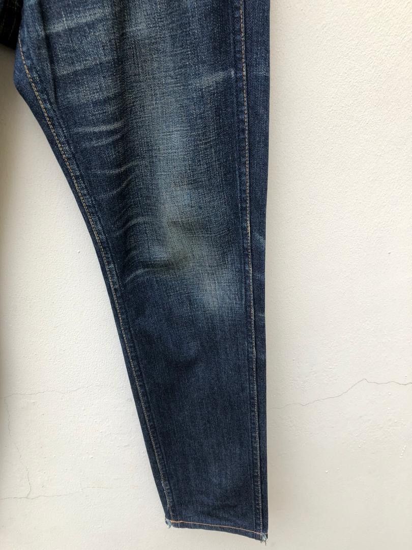 Japanese Brand × Levi's Vtg Japan LVC Levi’s 606 Big E Orange Tab Skinny Crop Denim Size US 29 - 8 Thumbnail