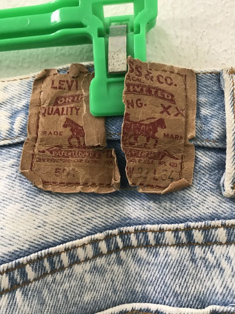 Levi's 90s Levi's 501 Acid Wash Denim Jeans Size US 32 / EU 48 - 12 Thumbnail
