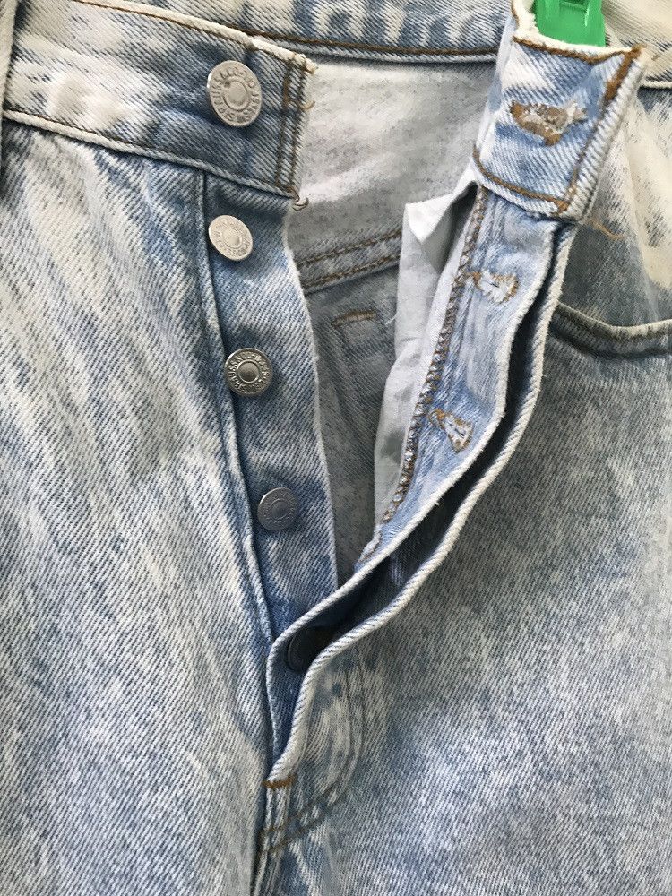 Levi's 90s Levi's 501 Acid Wash Denim Jeans Size US 32 / EU 48 - 7 Thumbnail