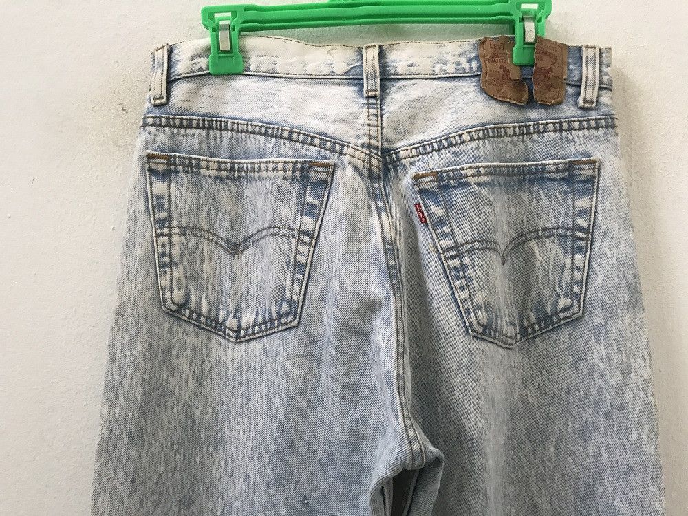 Levi's 90s Levi's 501 Acid Wash Denim Jeans Size US 32 / EU 48 - 10 Thumbnail