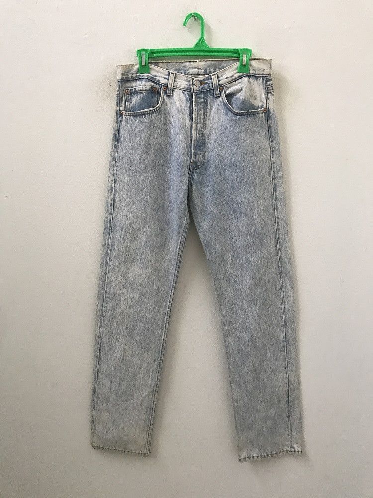 Levi's 90s Levi's 501 Acid Wash Denim Jeans Size US 32 / EU 48 - 1 Thumbnail