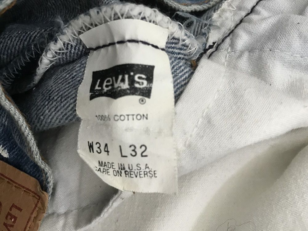 Levi's 90s Levi's 501 Jeans Usa Splattered Paint Denim Size US 32 / EU 48 - 13 Thumbnail
