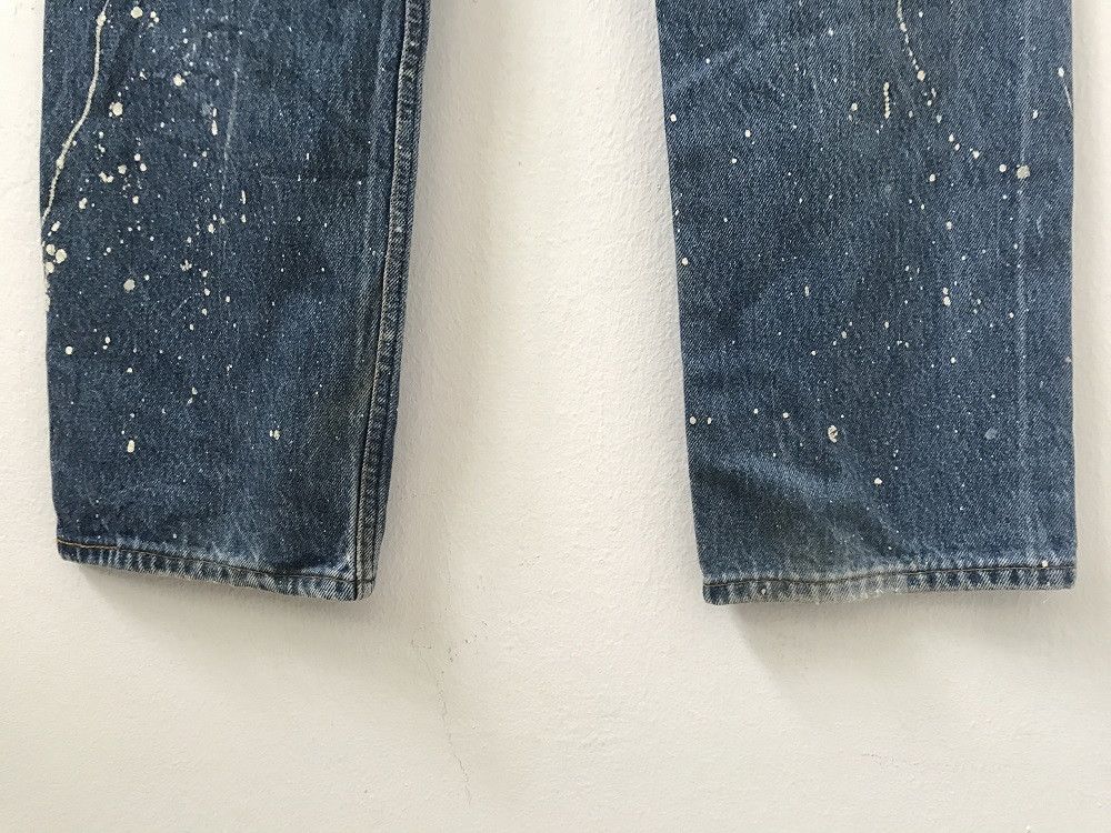Levi's 90s Levi's 501 Jeans Usa Splattered Paint Denim Size US 32 / EU 48 - 11 Thumbnail