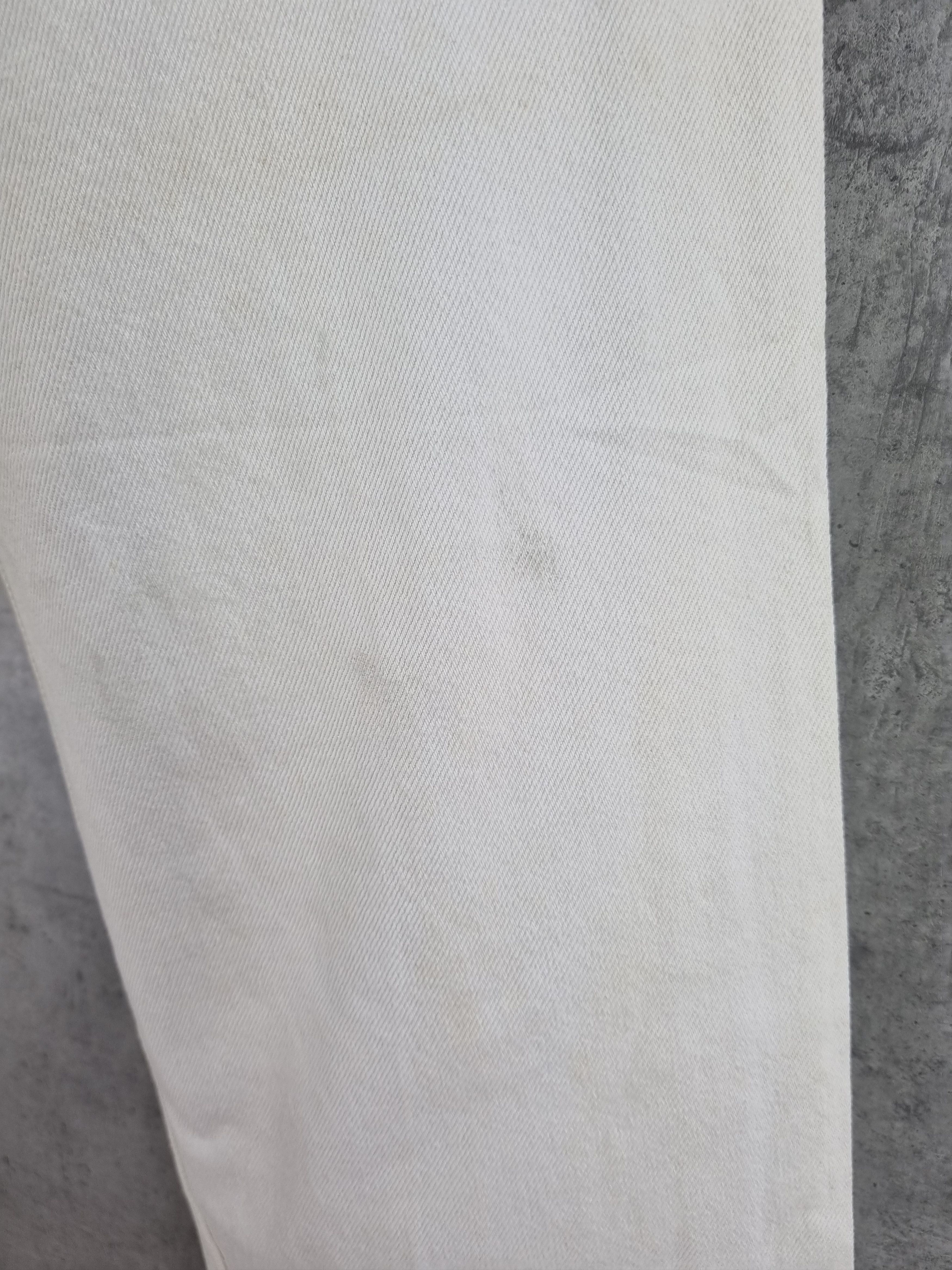 Levi's × Levi's Vintage Clothing 80s LEVIS 501 White Vintage Denim Jeans Rare Size US 33 - 21 Thumbnail